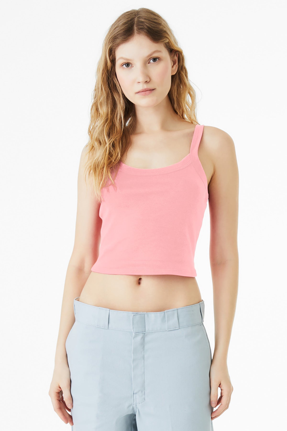 BELLA+CANVAS?? Women's Micro Rib Spaghetti Strap Tank BC1012