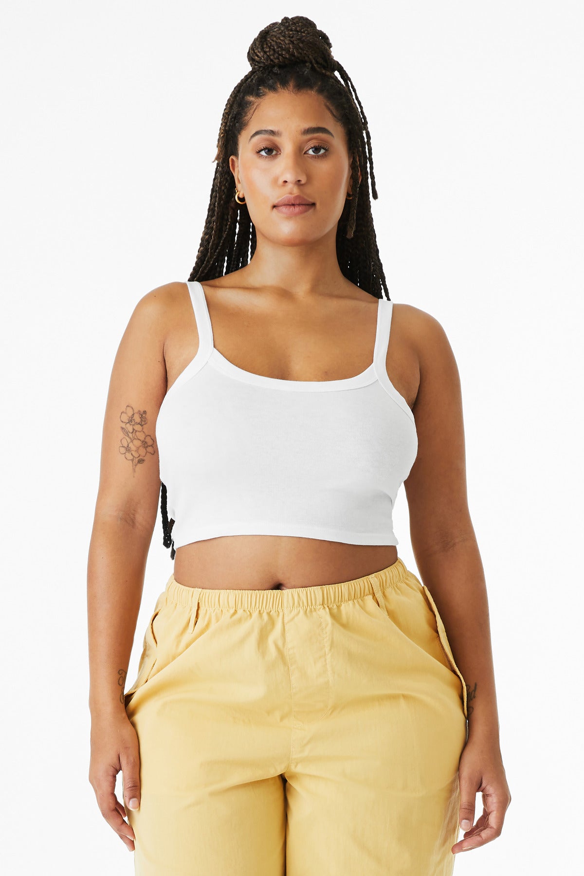BELLA+CANVAS?? Women's Micro Rib Spaghetti Strap Tank BC1012