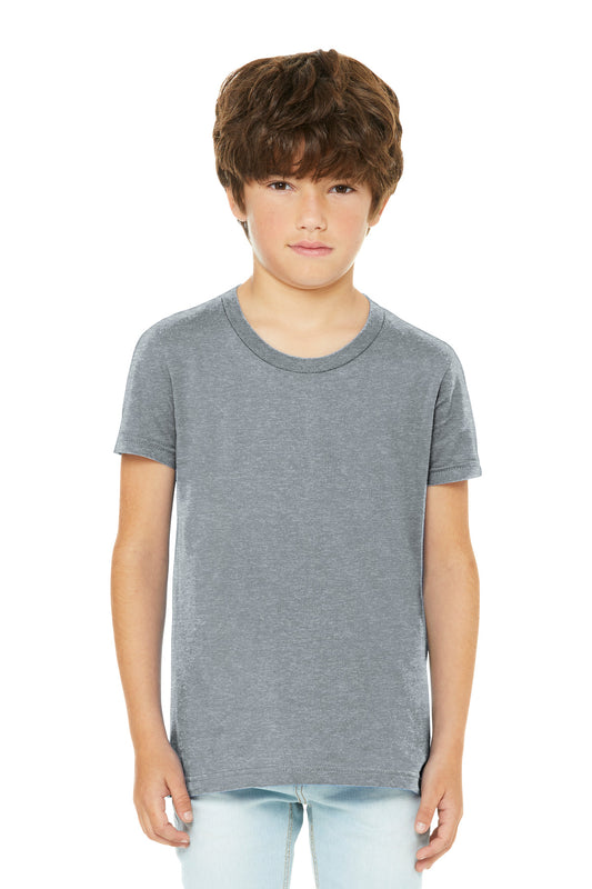 BELLA+CANVAS?? Youth Heather CVC Tee BC3001YCVC