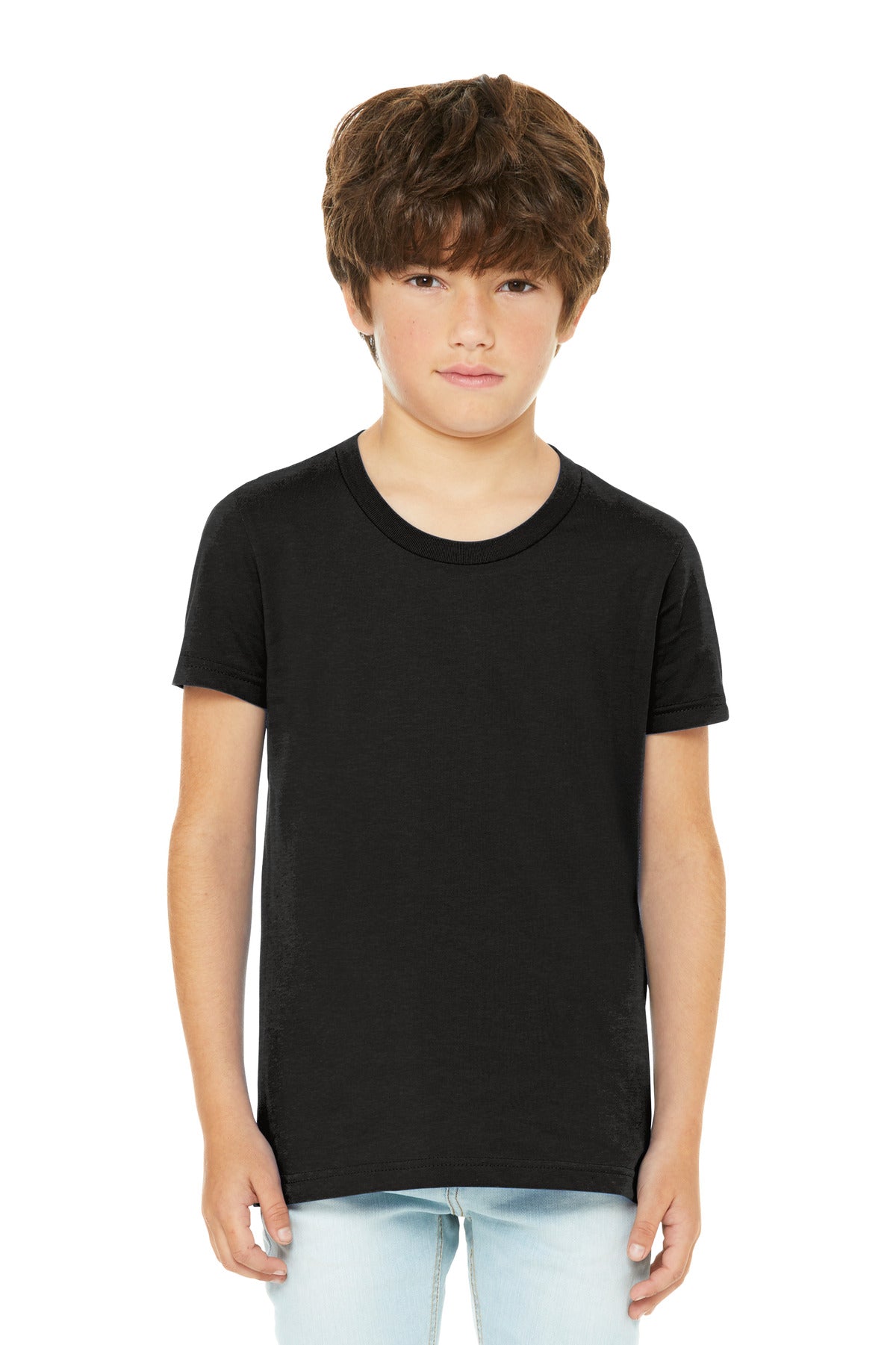 BELLA+CANVAS?? Youth Heather CVC Tee BC3001YCVC