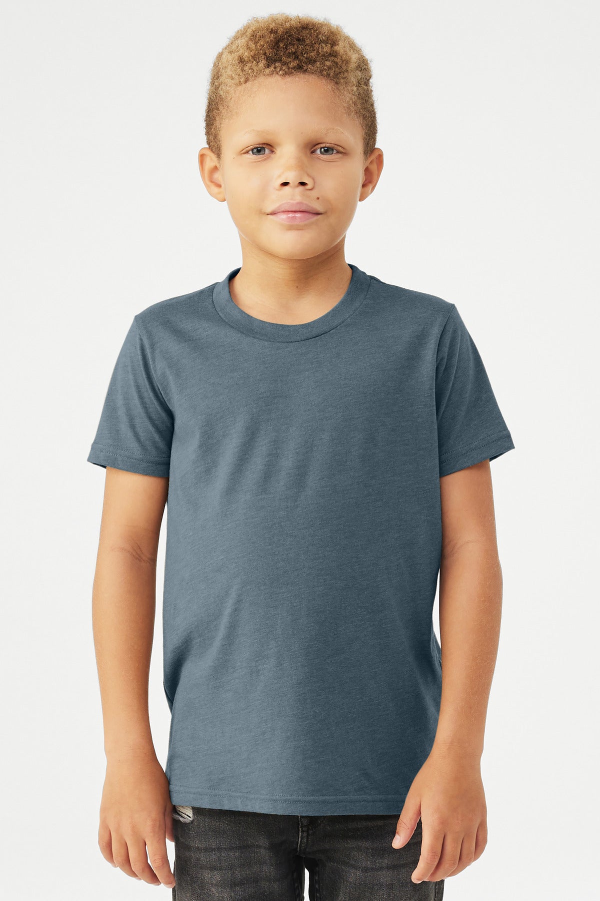 BELLA+CANVAS?? Youth Heather CVC Tee BC3001YCVC