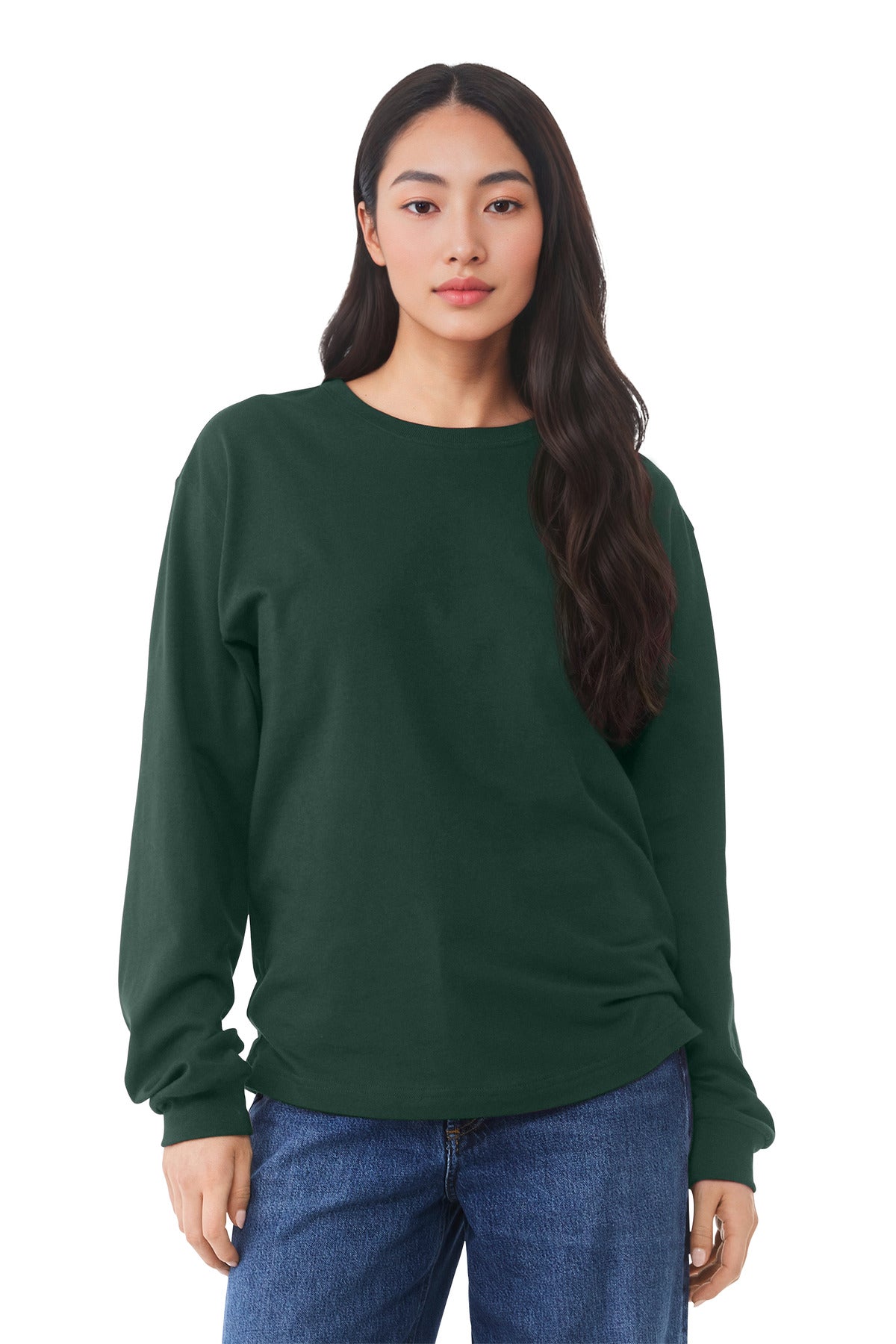 BELLA+CANVAS?? Unisex 6-Ounce Heavyweight Long Sleeve Tee BC3511