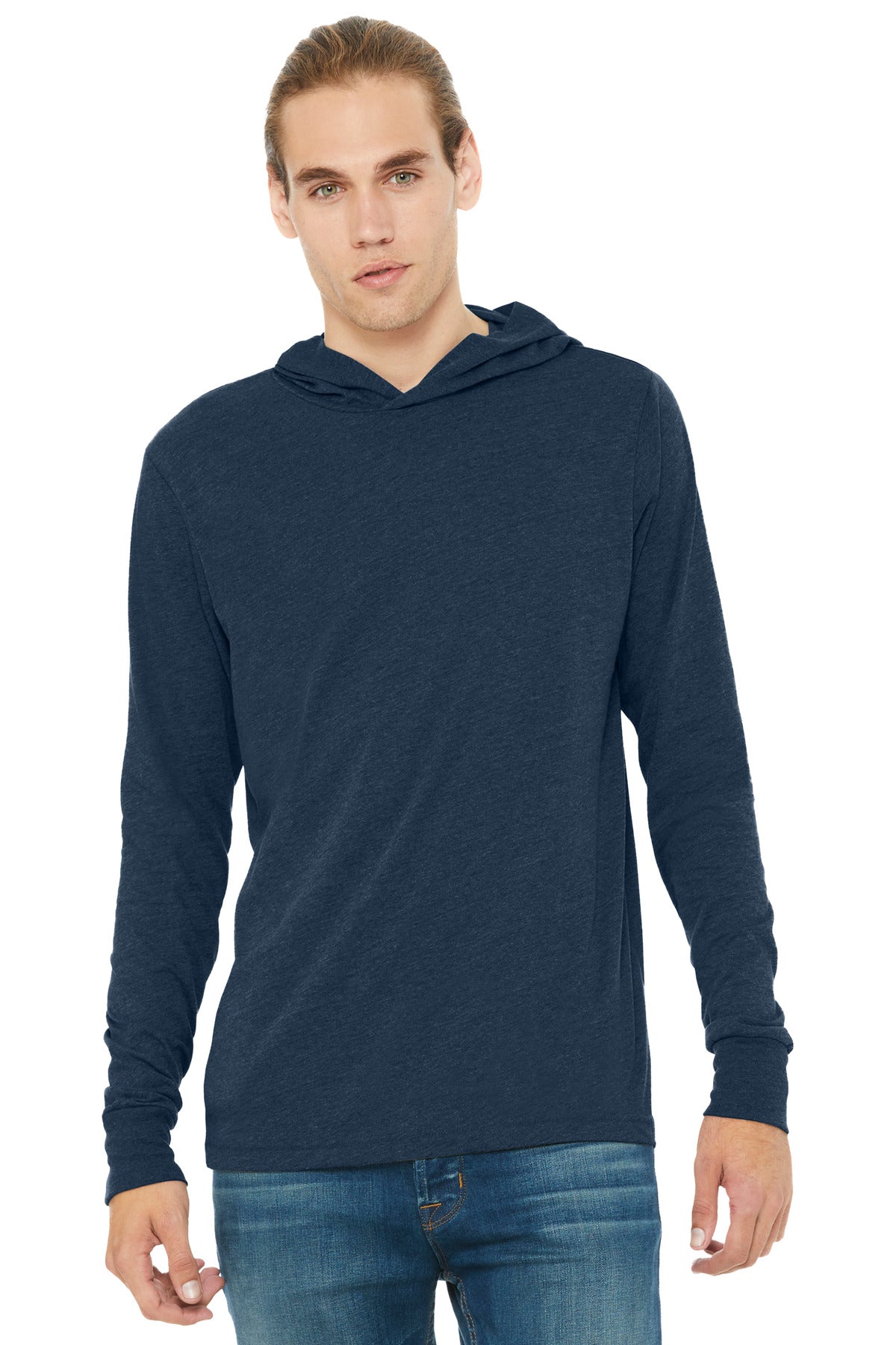 BELLA+CANVAS ?? Unisex Jersey Long Sleeve Hoodie. BC3512