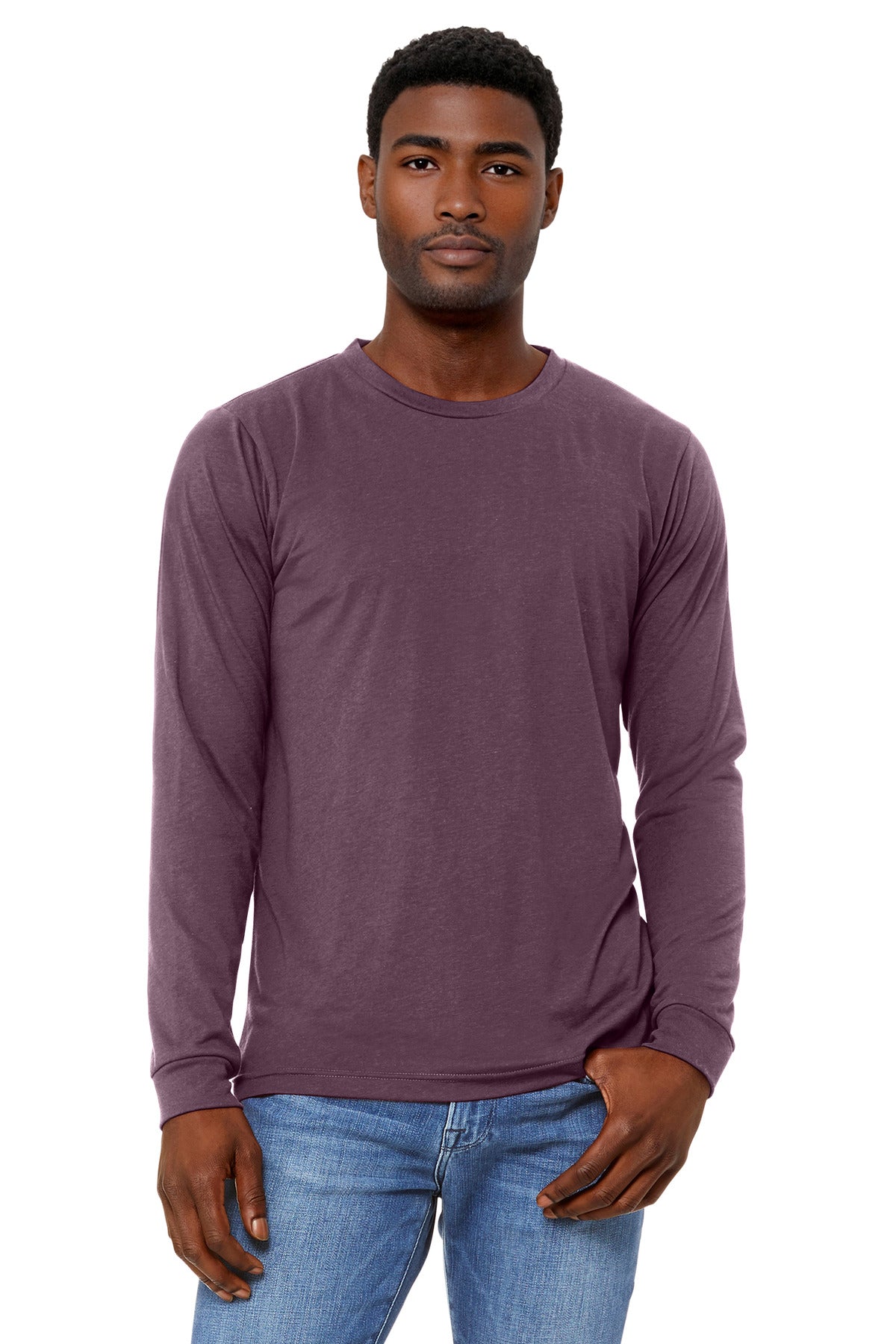 BELLA+CANVAS?? Unisex Triblend Long Sleeve Tee BC3513
