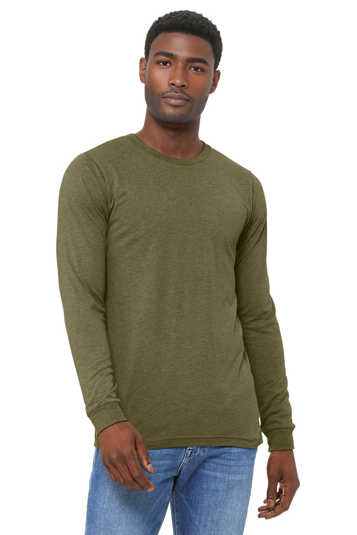 BELLA+CANVAS?? Unisex Triblend Long Sleeve Tee BC3513