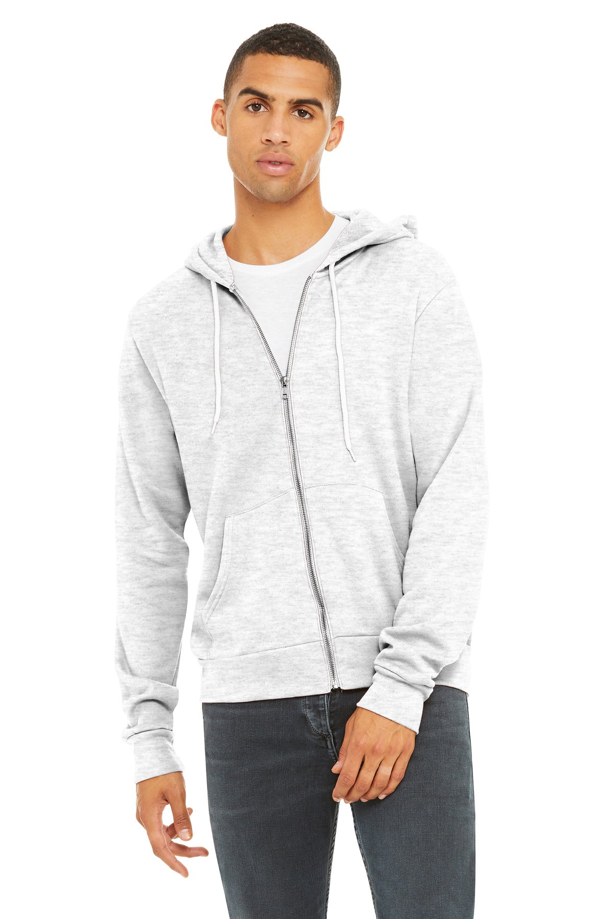 BELLA+CANVAS ?? Unisex Sponge Fleece Full-Zip Hoodie. BC3739