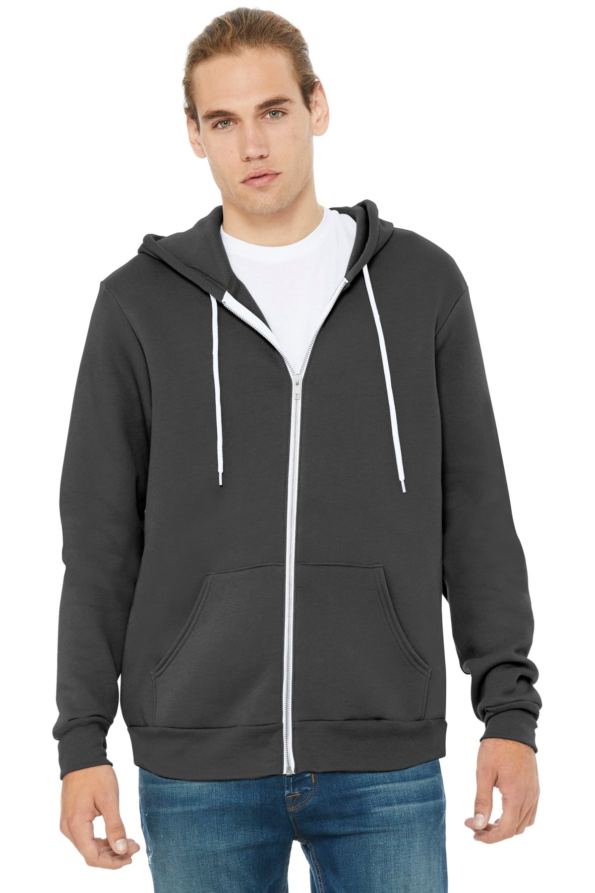 BELLA+CANVAS ?? Unisex Sponge Fleece Full-Zip Hoodie. BC3739
