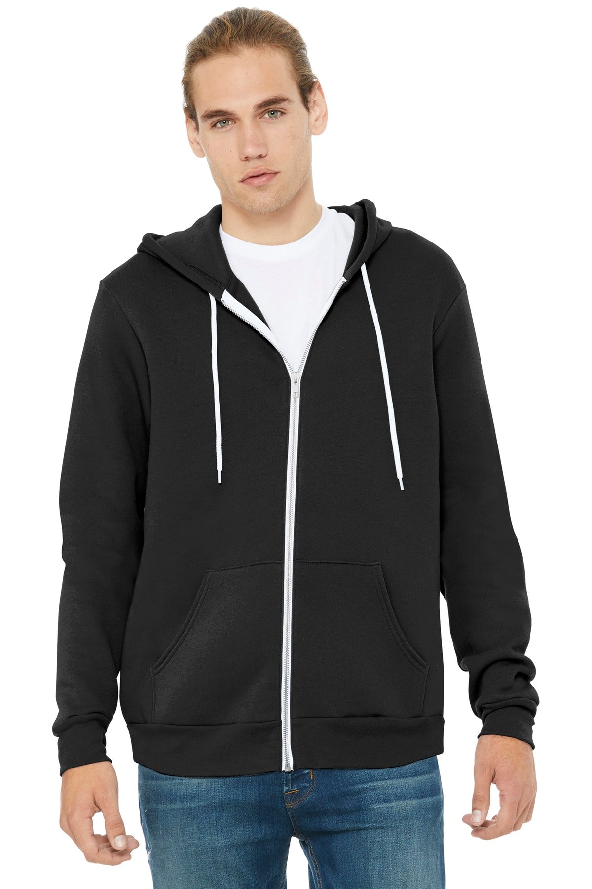 BELLA+CANVAS ?? Unisex Sponge Fleece Full-Zip Hoodie. BC3739