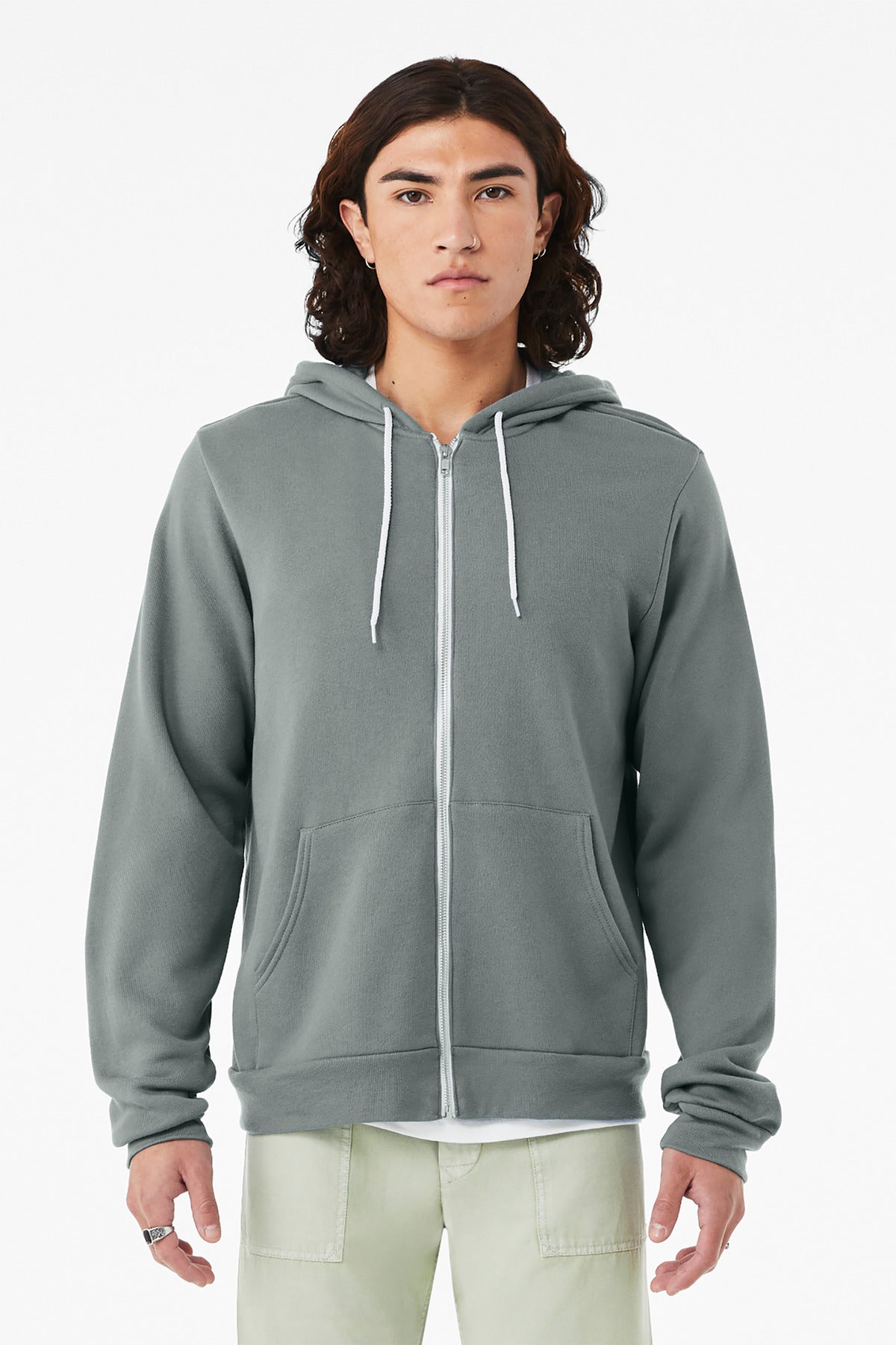 BELLA+CANVAS ?? Unisex Sponge Fleece Full-Zip Hoodie. BC3739