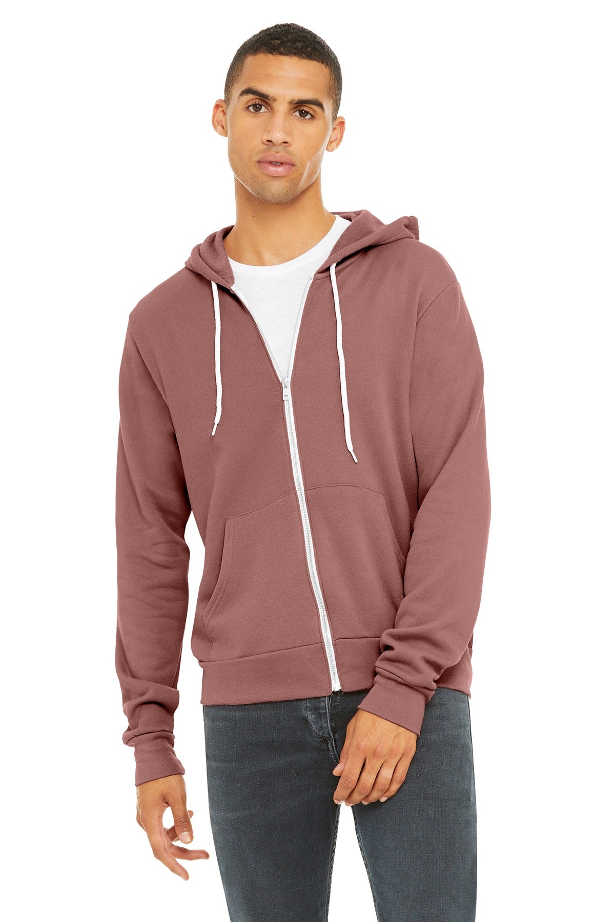 BELLA+CANVAS ?? Unisex Sponge Fleece Full-Zip Hoodie. BC3739