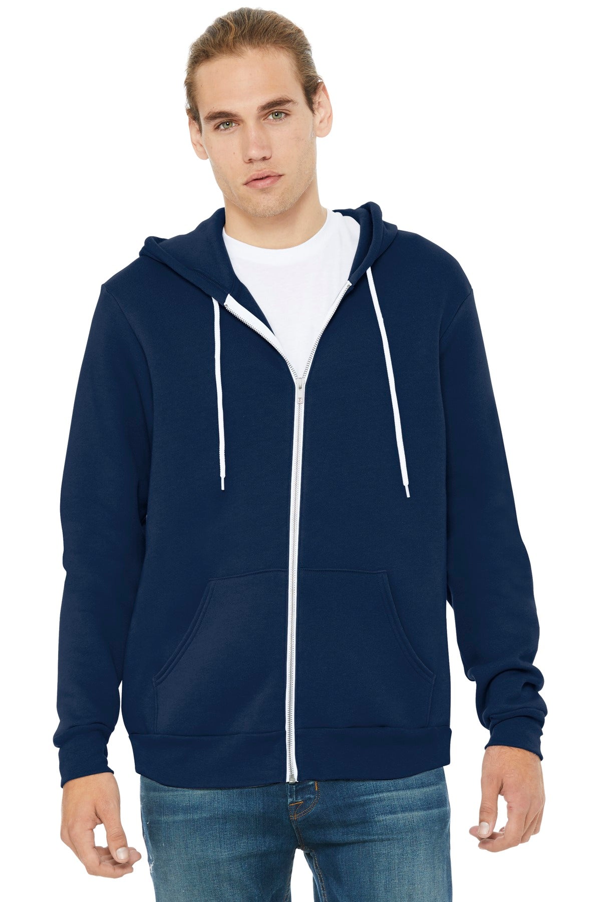 BELLA+CANVAS ?? Unisex Sponge Fleece Full-Zip Hoodie. BC3739