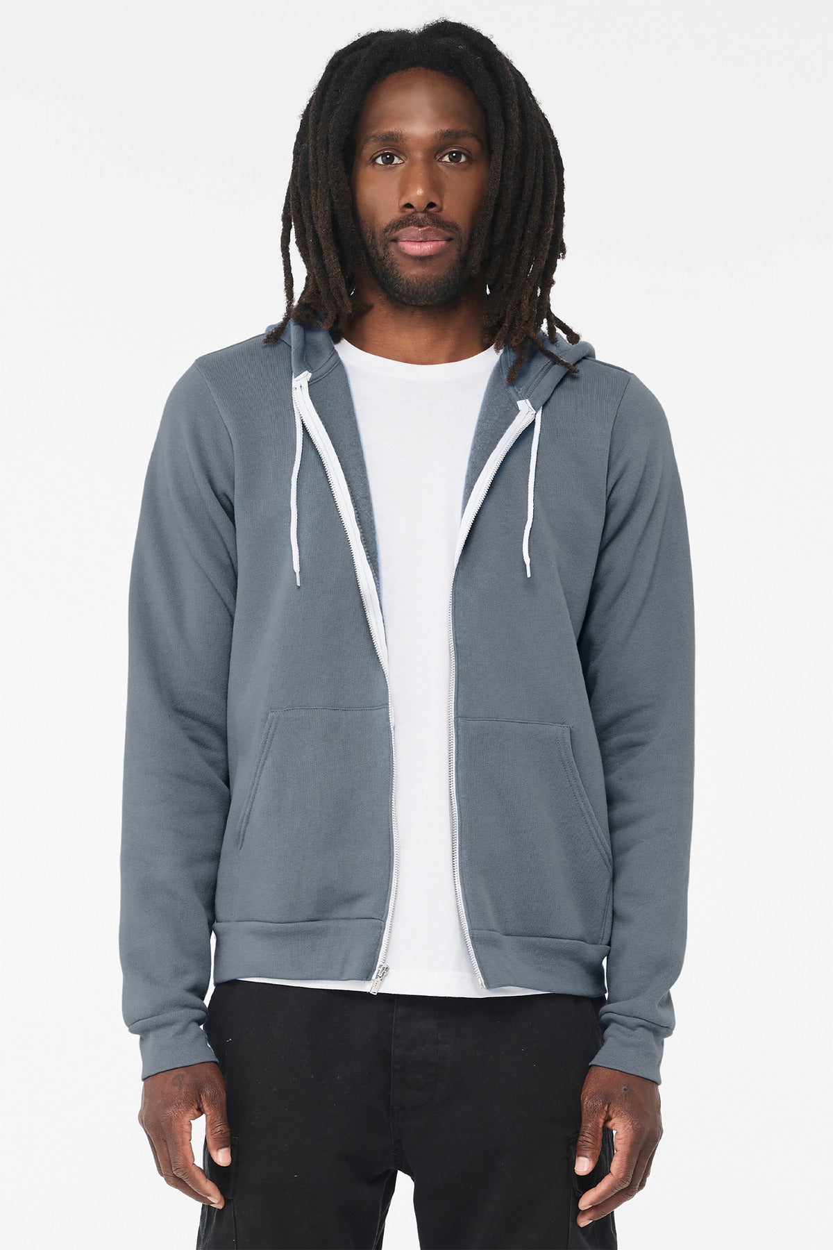 BELLA+CANVAS ?? Unisex Sponge Fleece Full-Zip Hoodie. BC3739