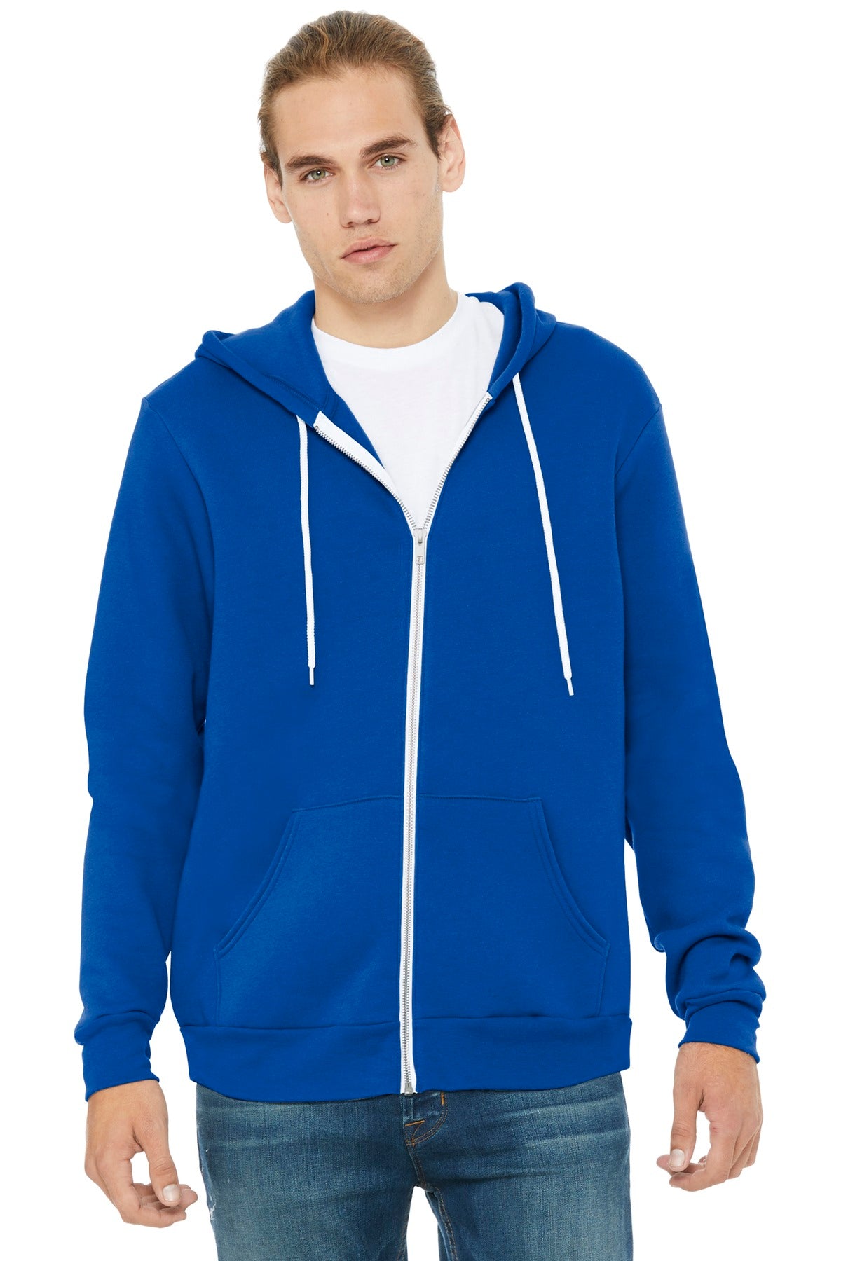 BELLA+CANVAS ?? Unisex Sponge Fleece Full-Zip Hoodie. BC3739