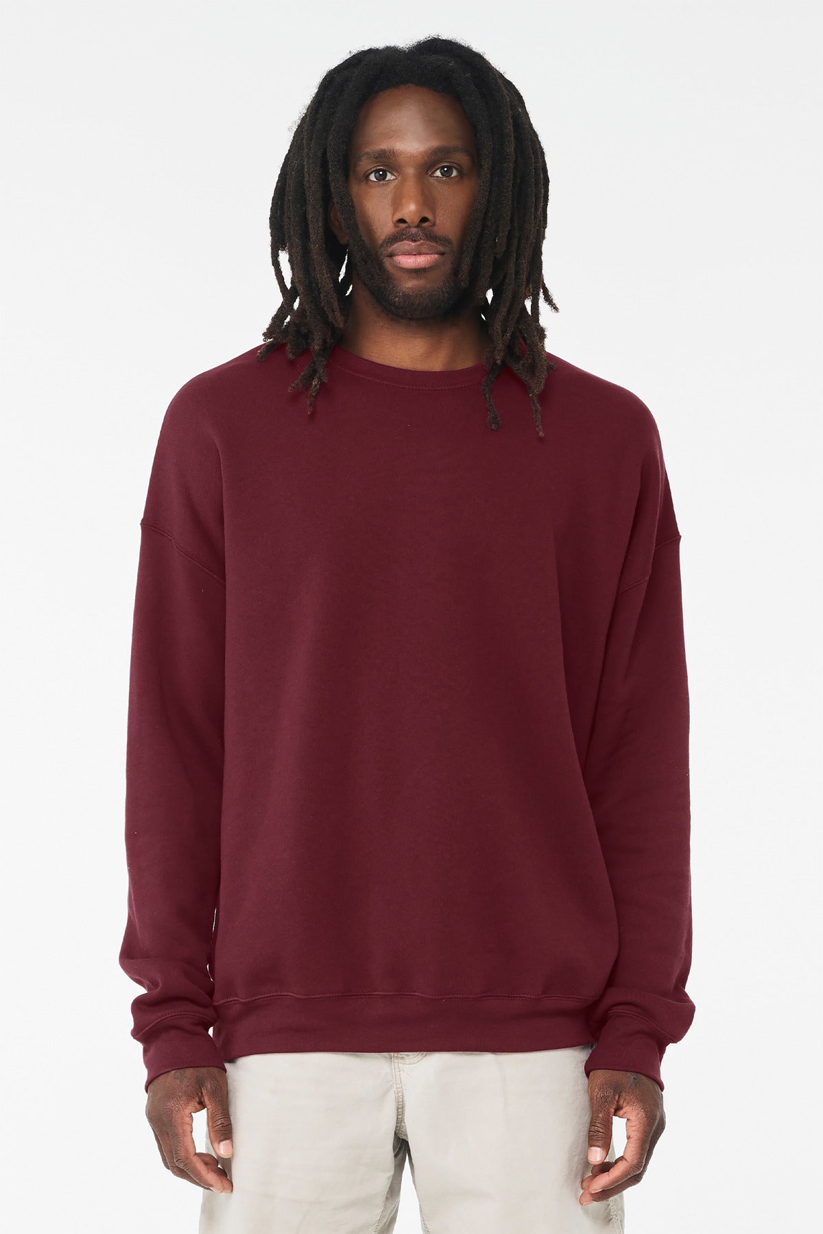 BELLA+CANVAS ?? Unisex Sponge Fleece Drop Shoulder Sweatshirt. BC3945
