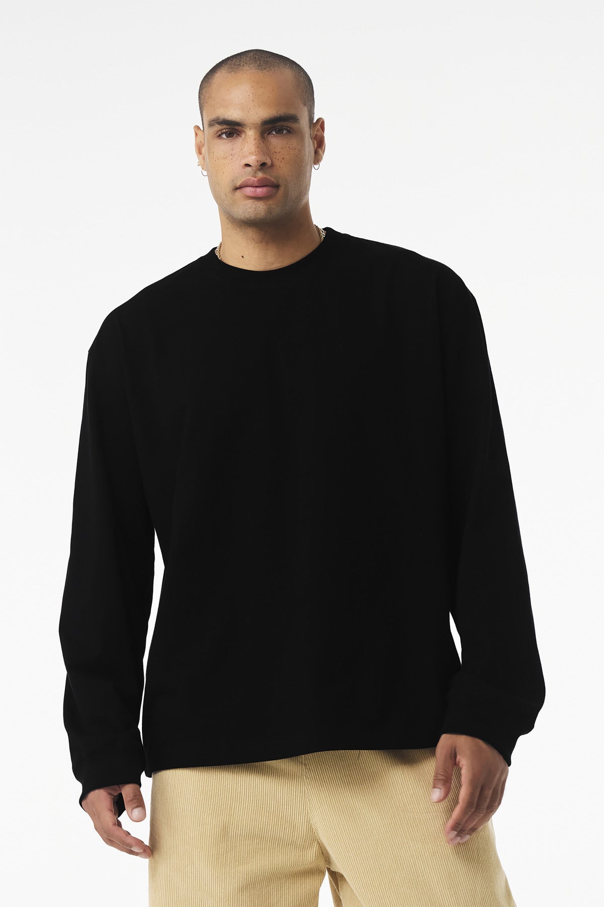 BELLA+CANVAS?? Unisex 7.5-Ounce Heavyweight Long Sleeve Tee BC4651