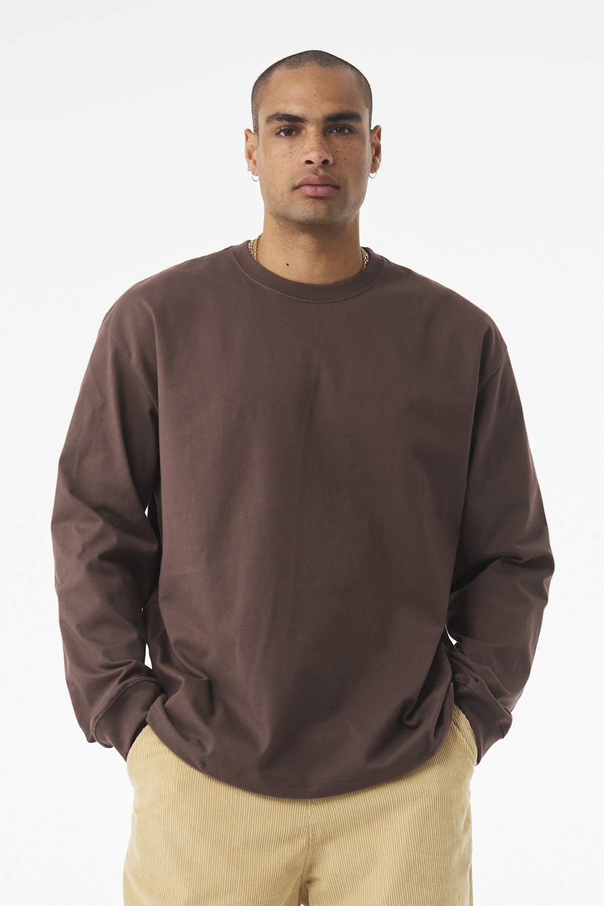 BELLA+CANVAS?? Unisex 7.5-Ounce Heavyweight Long Sleeve Tee BC4651