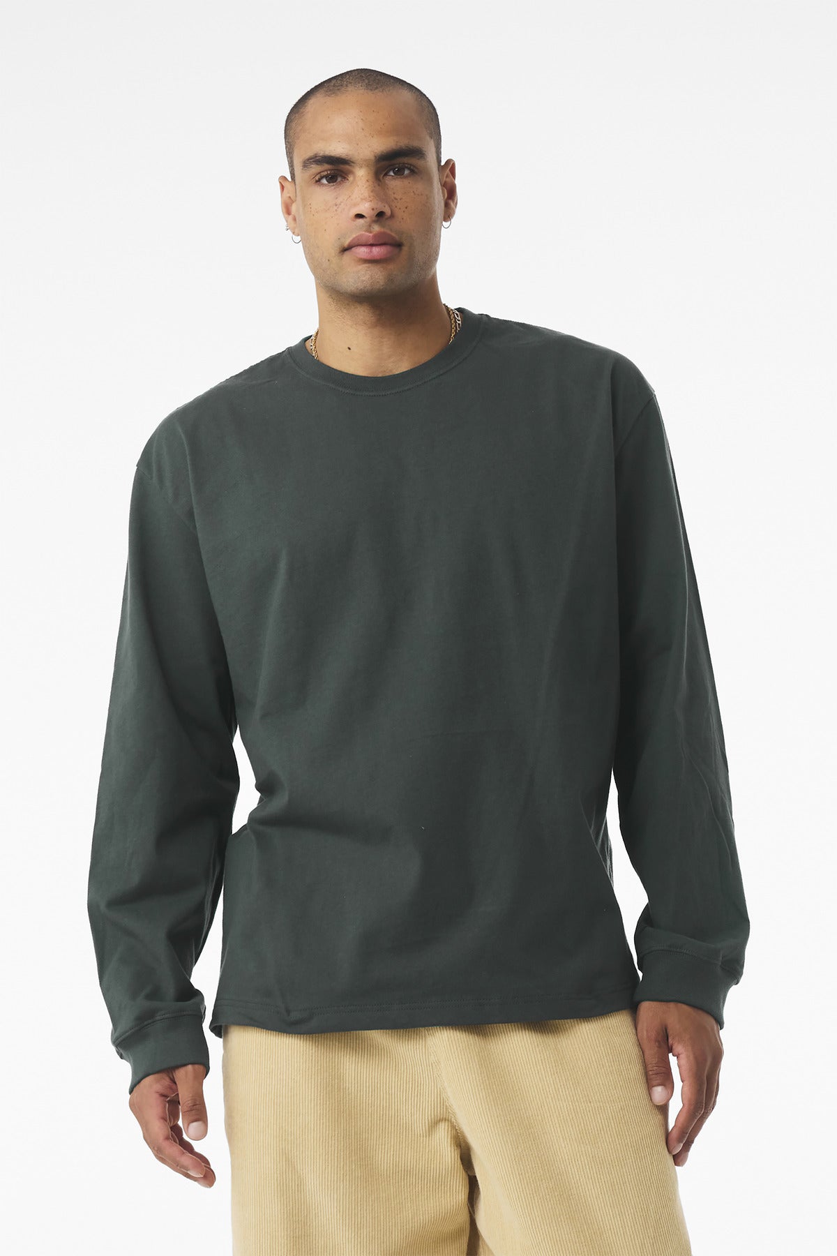 BELLA+CANVAS?? Unisex 7.5-Ounce Heavyweight Long Sleeve Tee BC4651