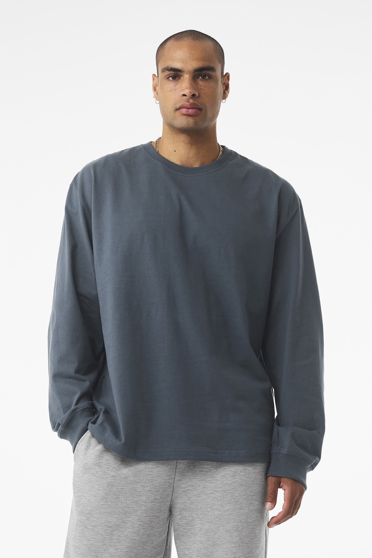 BELLA+CANVAS?? Unisex 7.5-Ounce Heavyweight Long Sleeve Tee BC4651