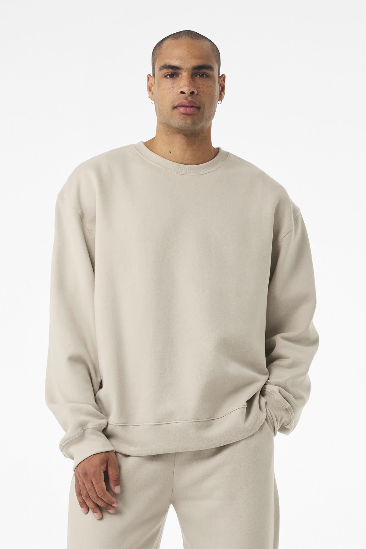 BELLA+CANVAS?? Unisex 10-Ounce Heavyweight Crewneck Sweatshirt BC4711
