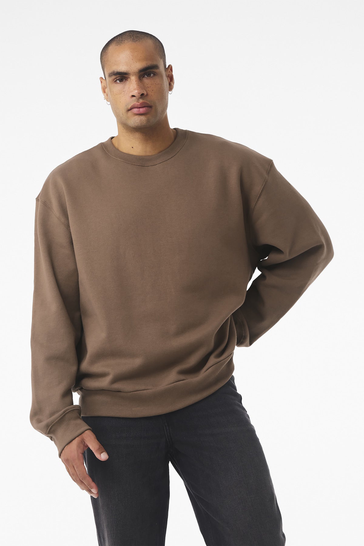 BELLA+CANVAS?? Unisex 10-Ounce Heavyweight Crewneck Sweatshirt BC4711