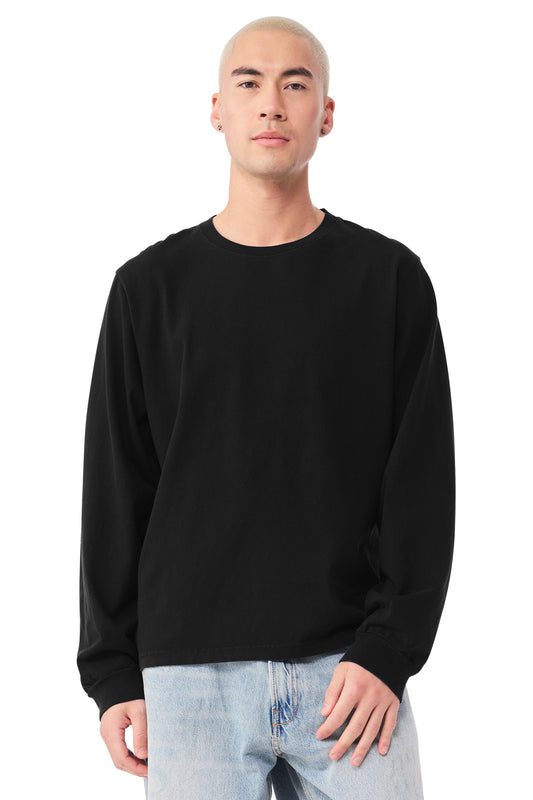 BELLA+CANVAS?? Unisex Heavyweight Garment-Dyed Long Sleeve Tee BC4851GD