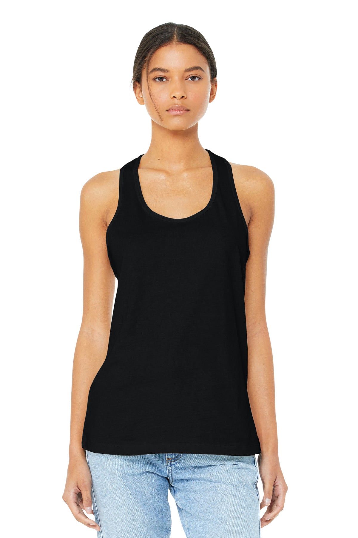 BELLA+CANVAS ?? Women's Jersey Racerback Tank. BC6008