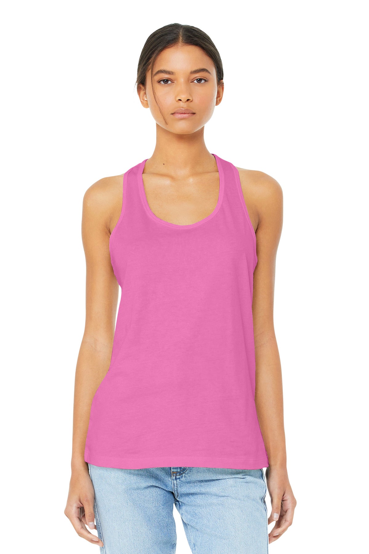 BELLA+CANVAS ?? Women's Jersey Racerback Tank. BC6008