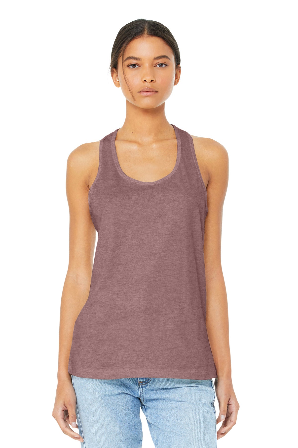 BELLA+CANVAS ?? Women's Jersey Racerback Tank. BC6008