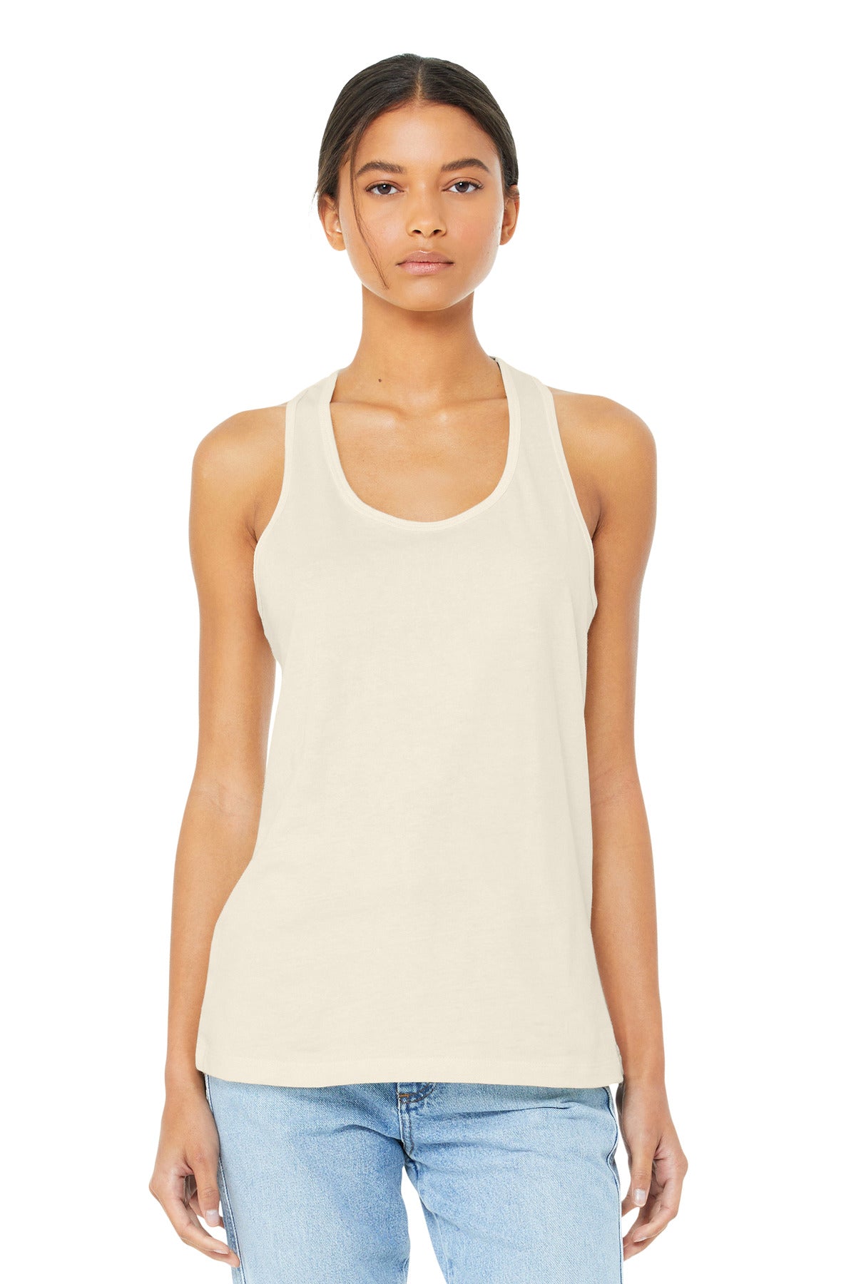 BELLA+CANVAS ?? Women's Jersey Racerback Tank. BC6008