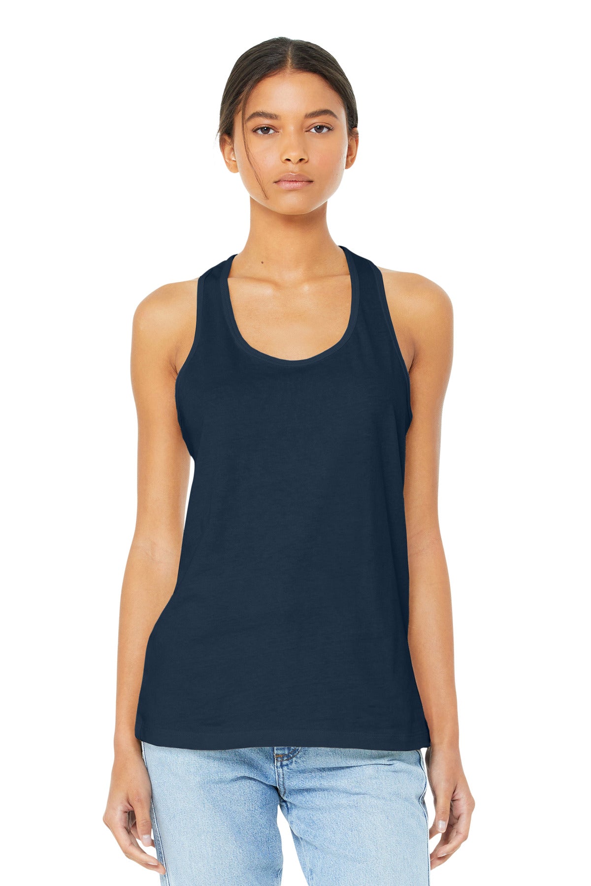 BELLA+CANVAS ?? Women's Jersey Racerback Tank. BC6008