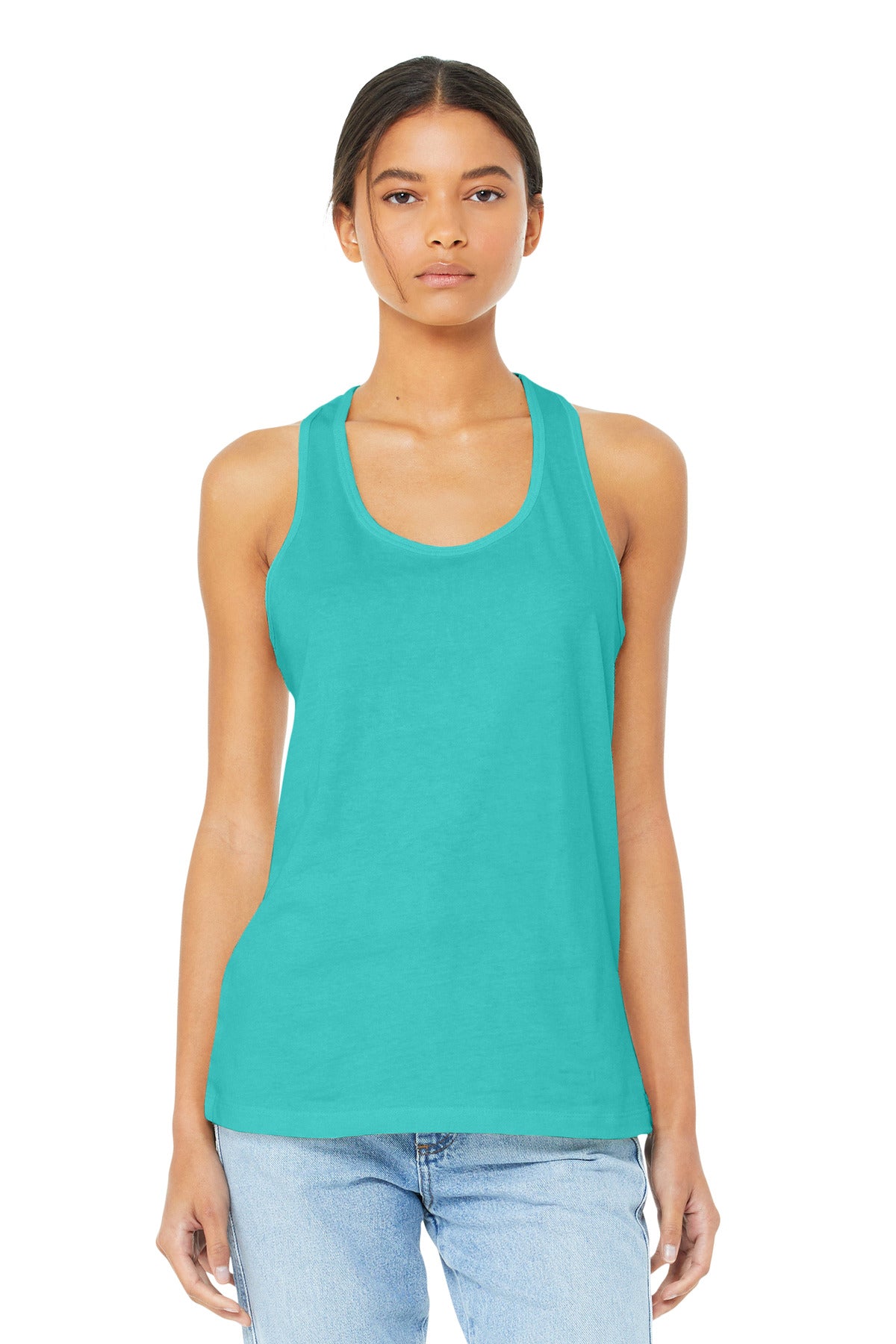 BELLA+CANVAS ?? Women's Jersey Racerback Tank. BC6008