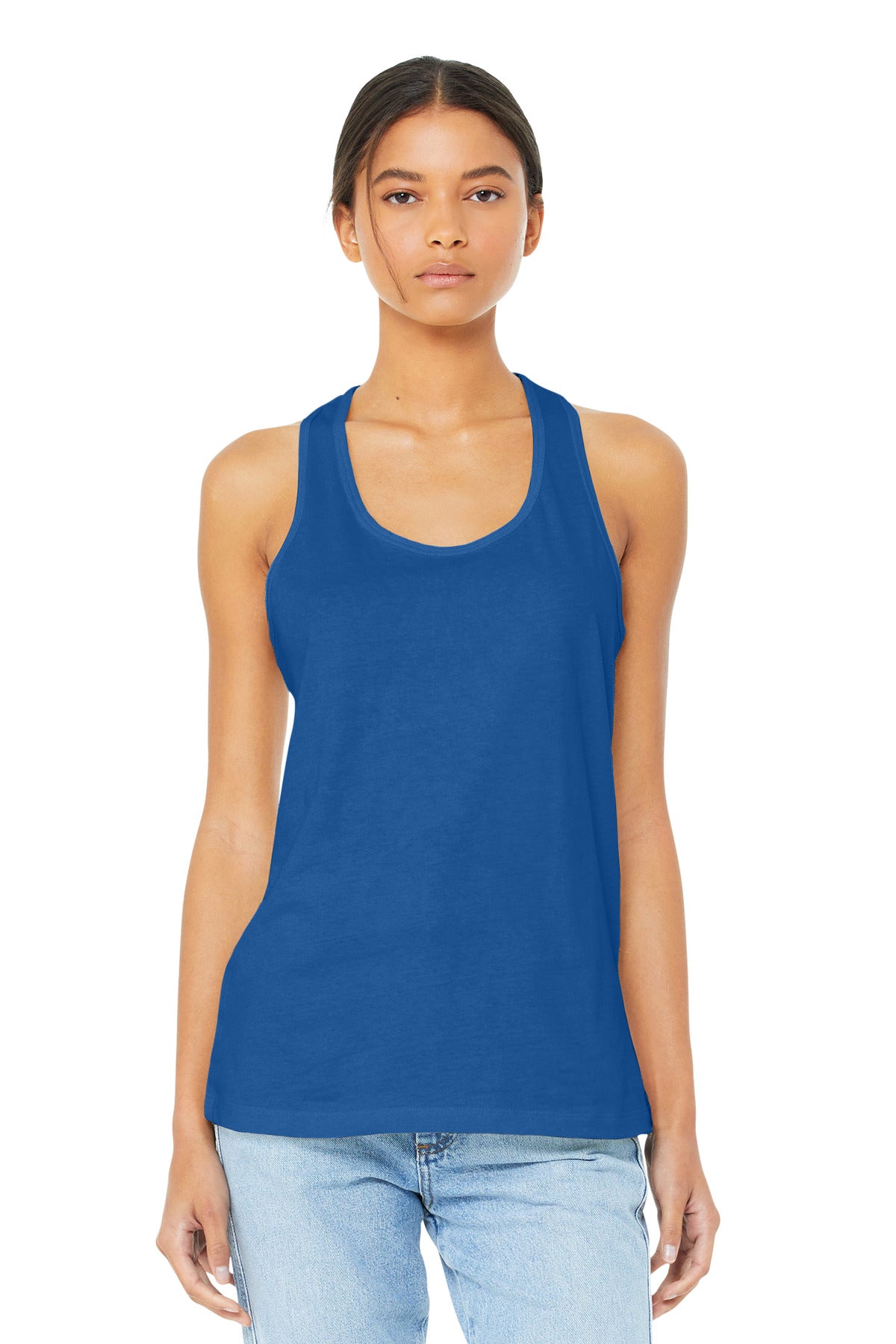 BELLA+CANVAS ?? Women's Jersey Racerback Tank. BC6008