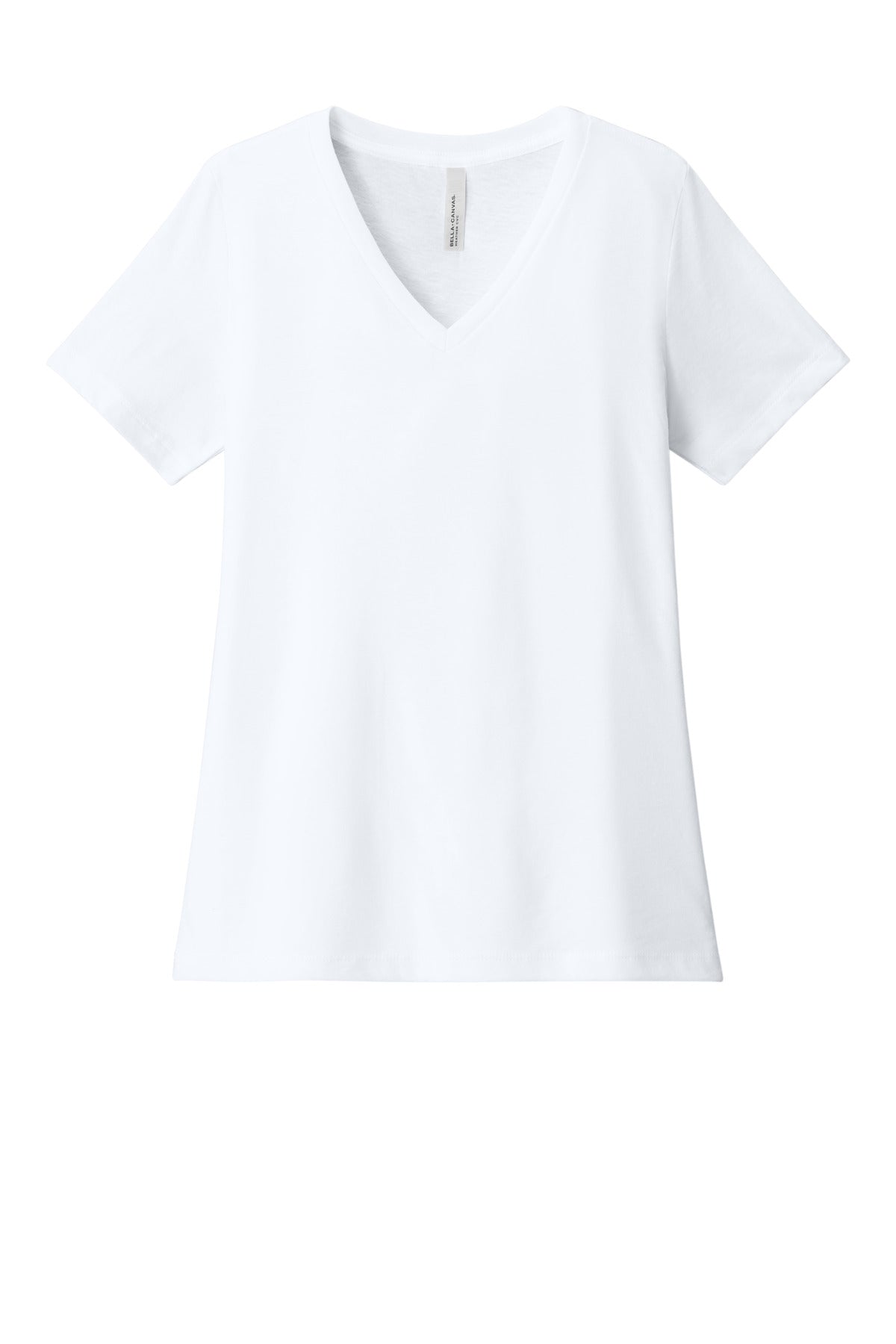BELLA+CANVAS?? Women's Relaxed Heather CVC V-Neck Tee BC6405CVC
