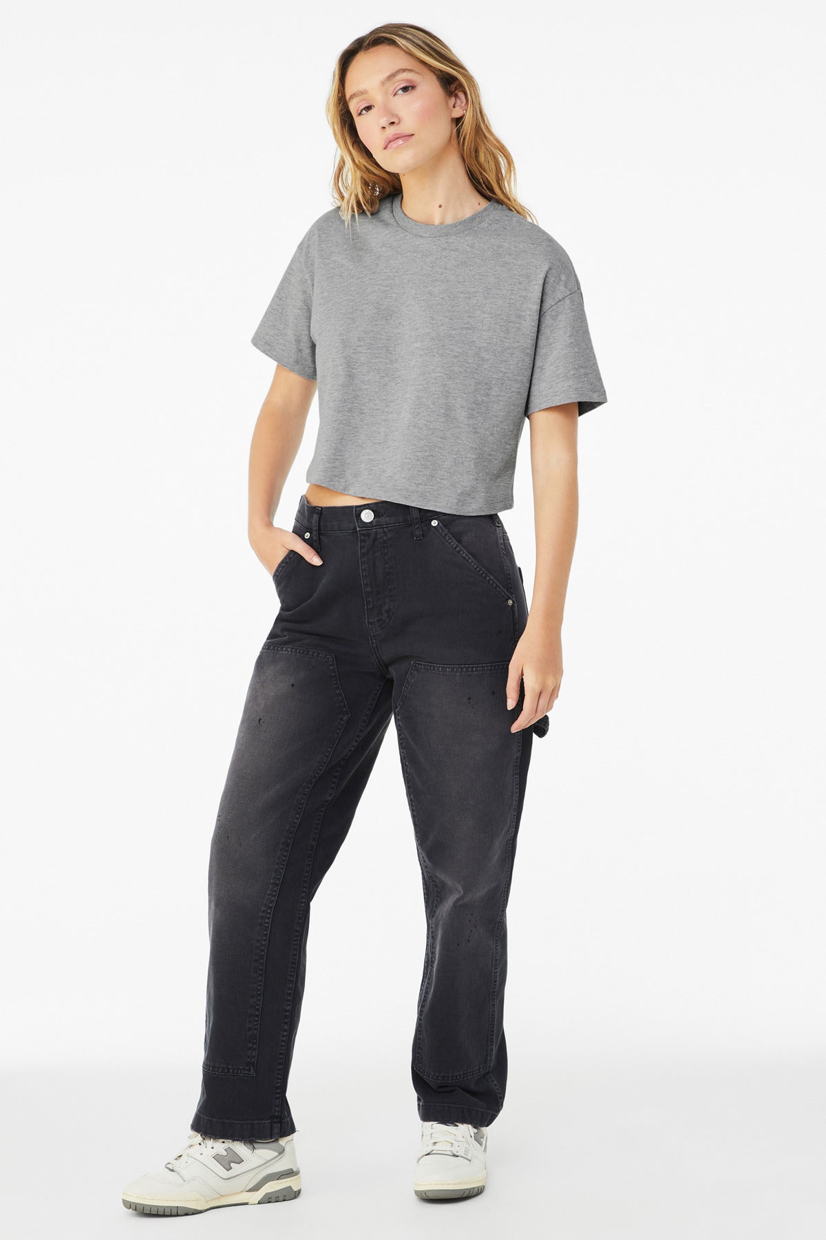BELLA+CANVAS?? Women's Jersey Crop Tee BC6482