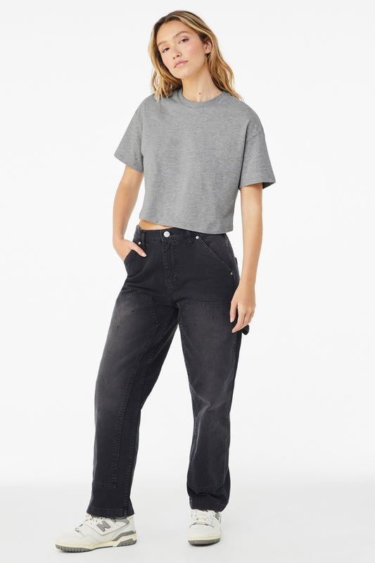 BELLA+CANVAS?? Women's Jersey Crop Tee BC6482