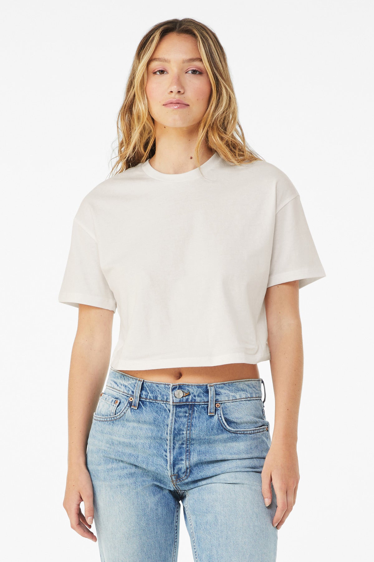 BELLA+CANVAS?? Women's Jersey Crop Tee BC6482