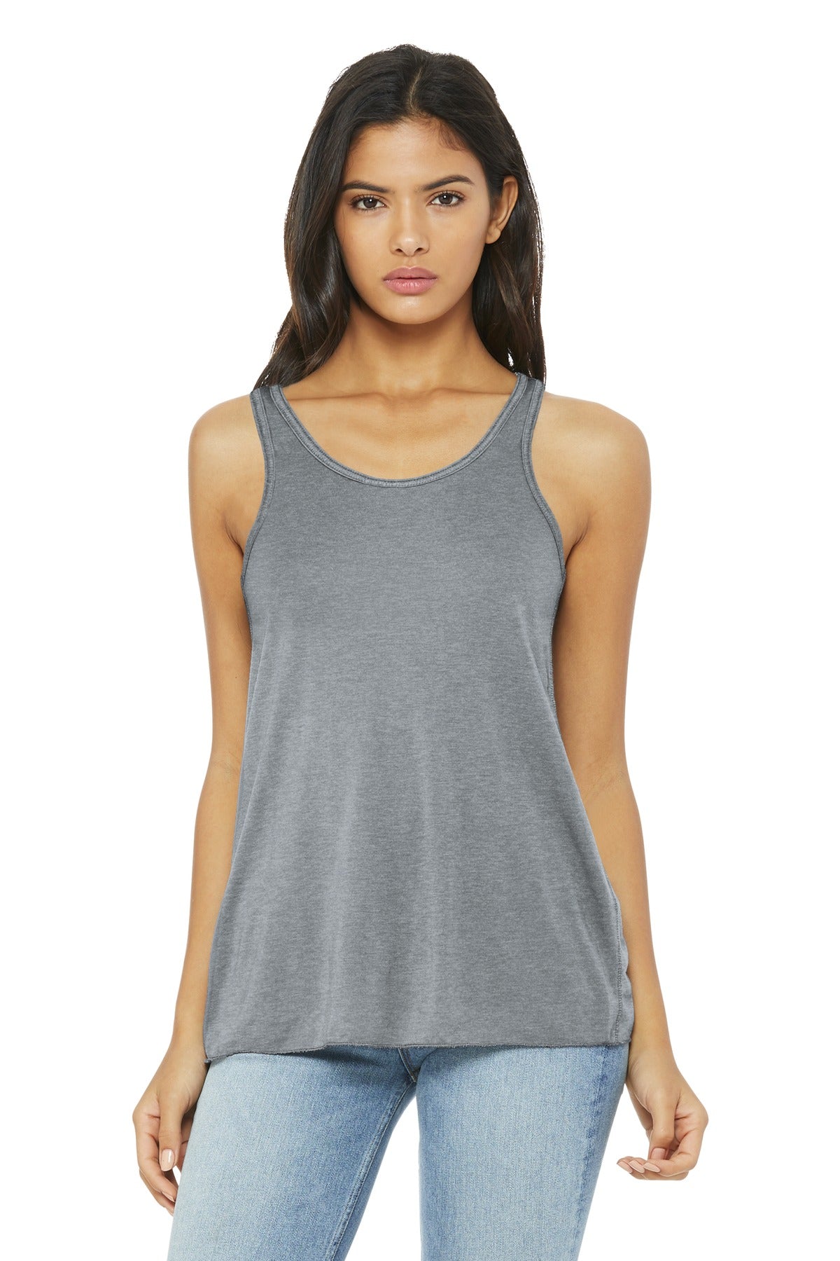 BELLA+CANVAS ?? Women's Flowy Racerback Tank. BC8800