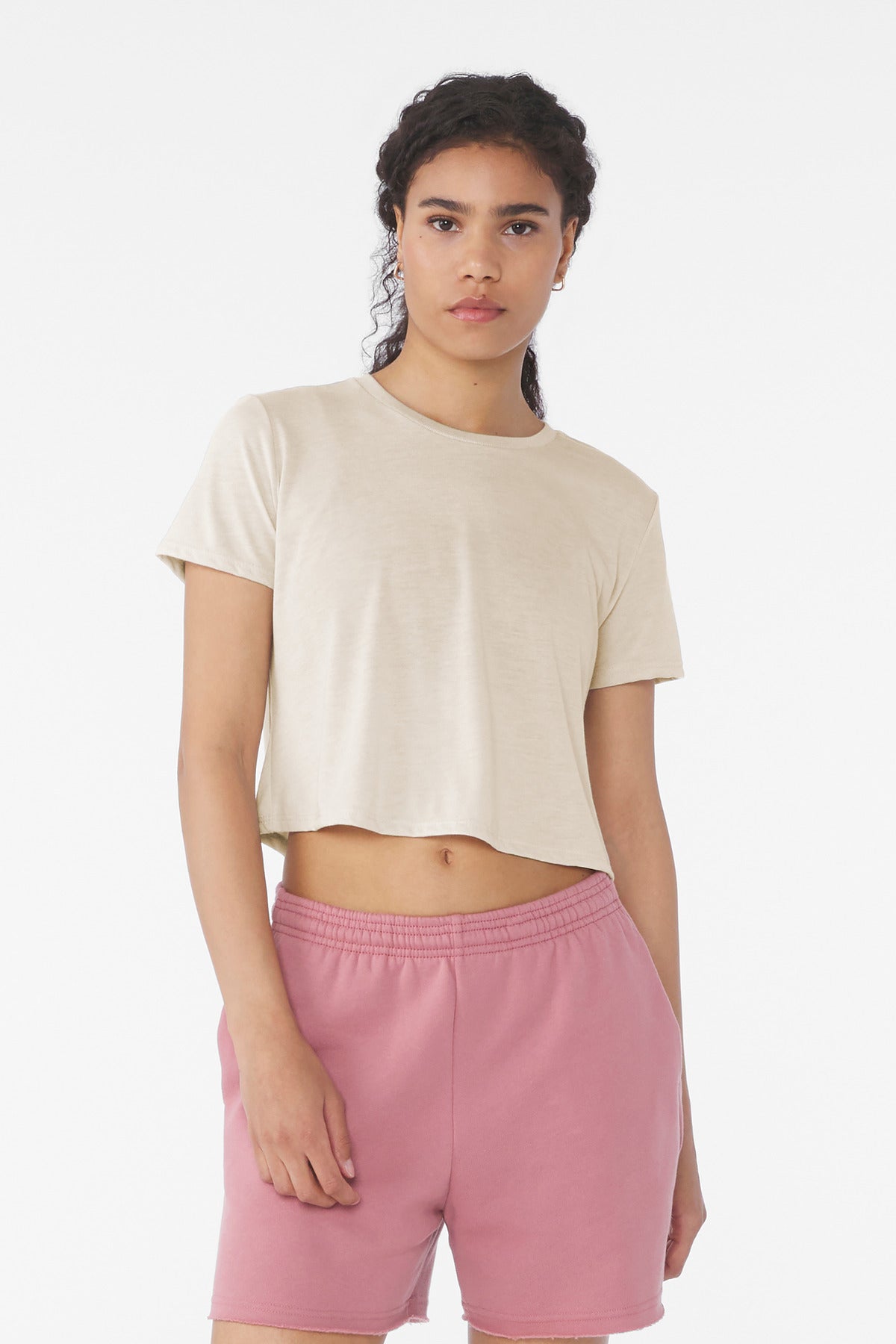 BELLA+CANVAS?? Women's Flowy Cropped Tee BC8882