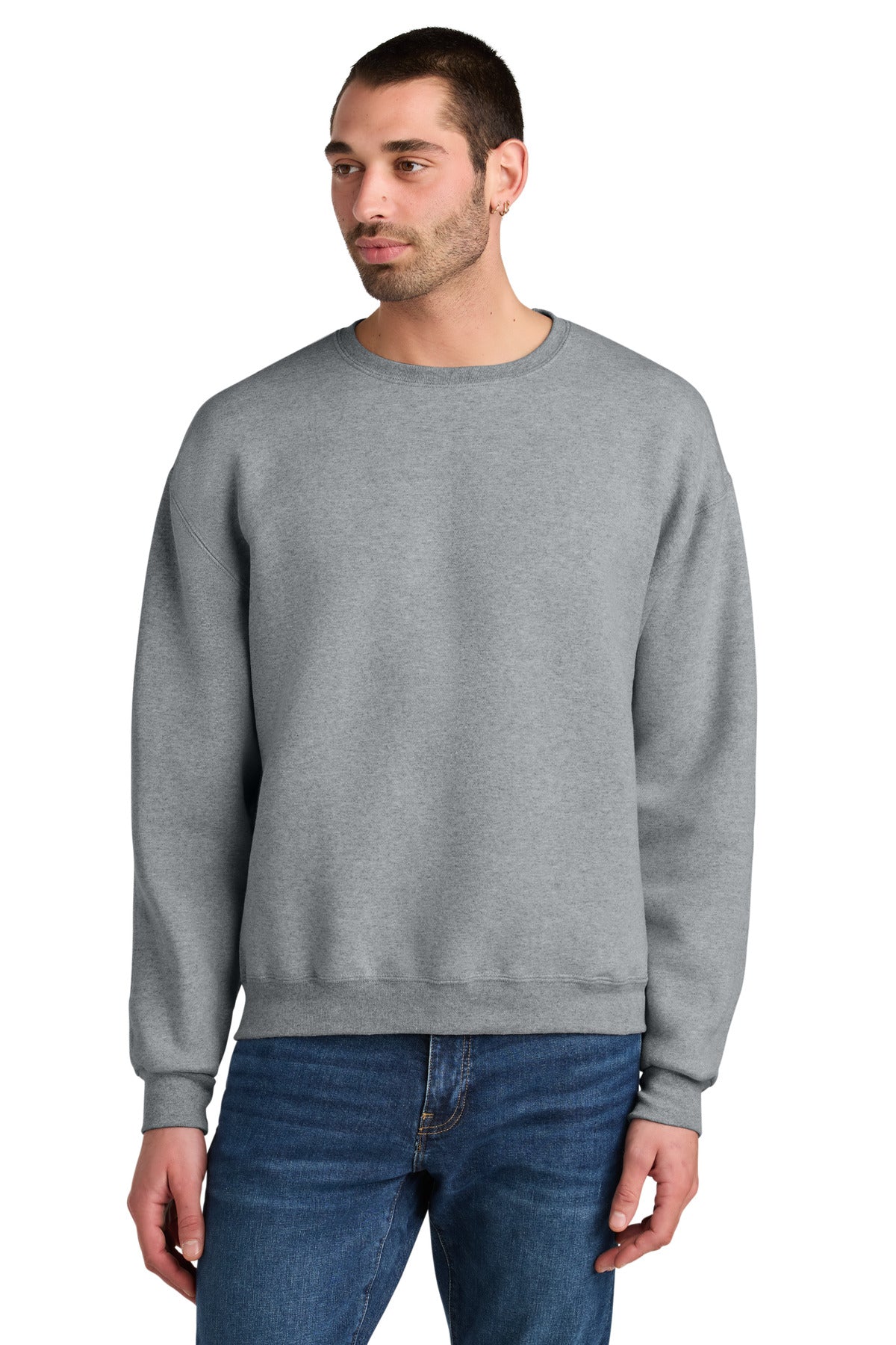 Jerzees Ruggedƒ?› Unisex Crewneck Sweatshirt C12M