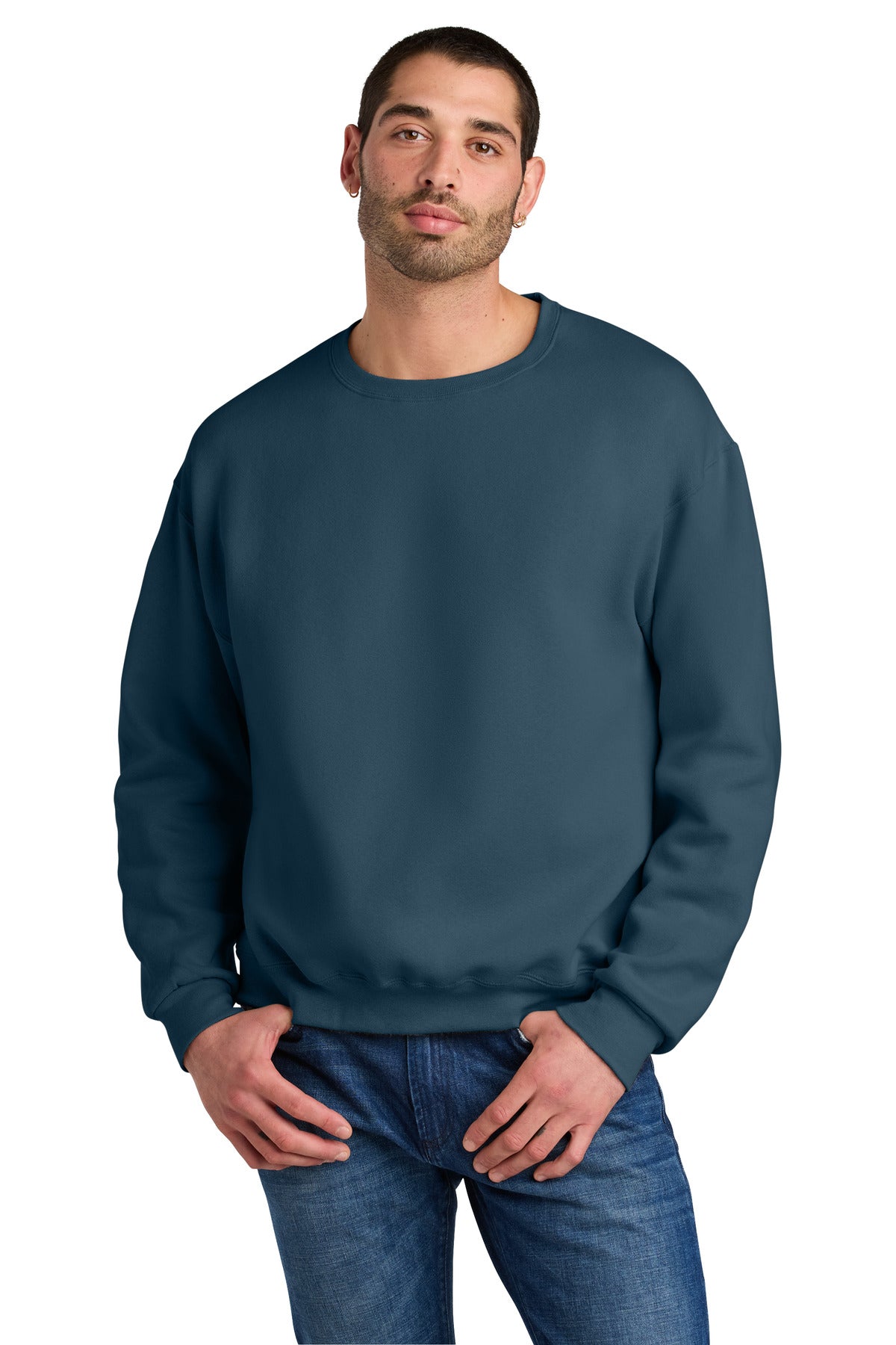 Jerzees Ruggedƒ?› Unisex Crewneck Sweatshirt C12M