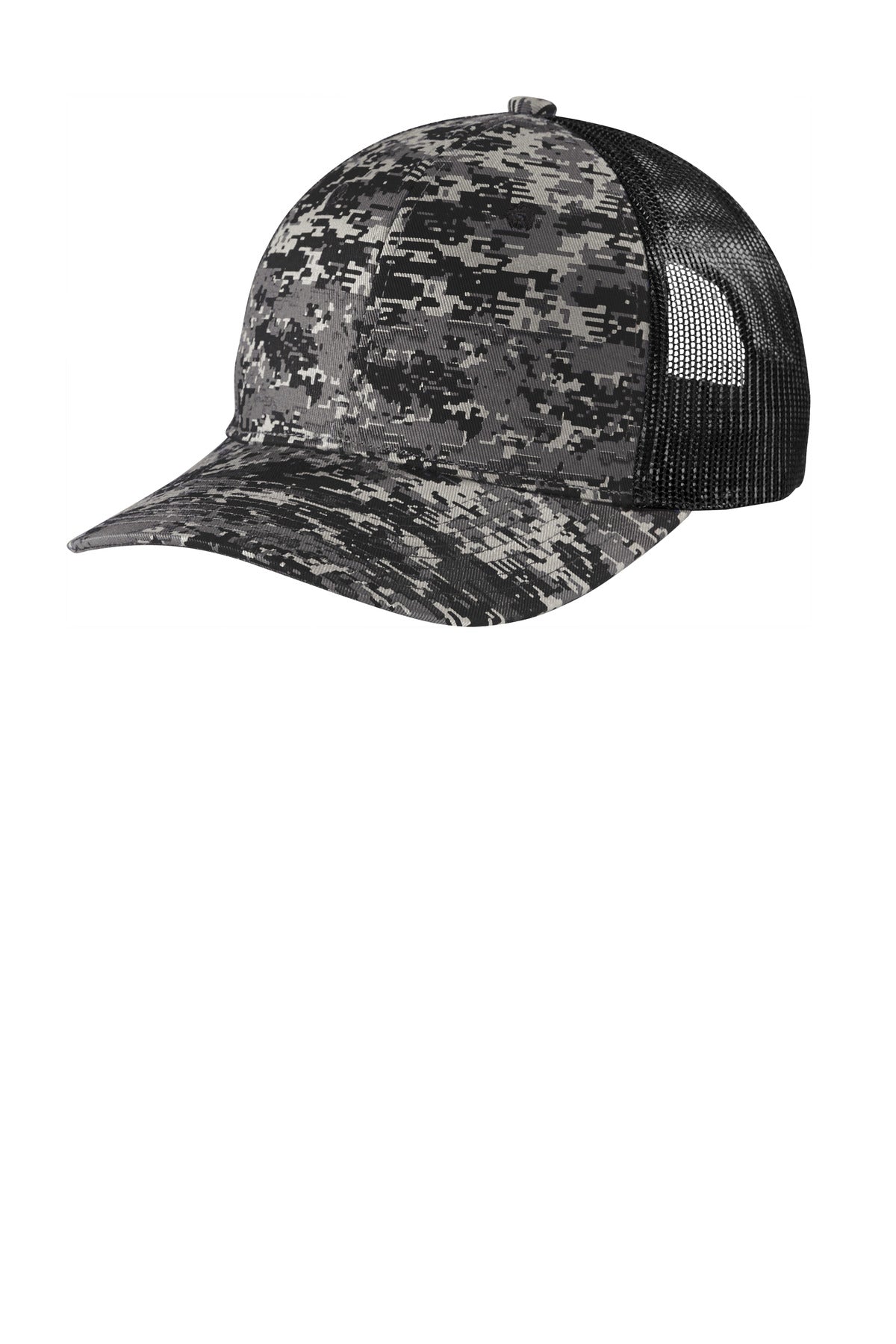 Port Authority ?? Digi Camo Snapback Trucker Cap C404