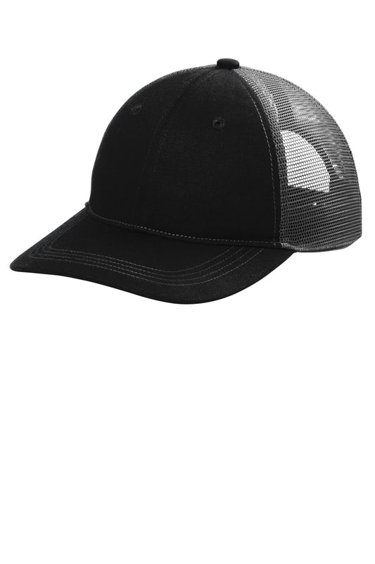 Port Authority?? Unstructured Snapback Trucker Cap C409