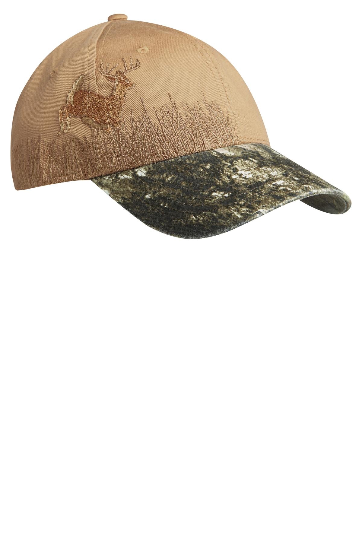 Port Authority? Embroidered Camouflage Cap. C820