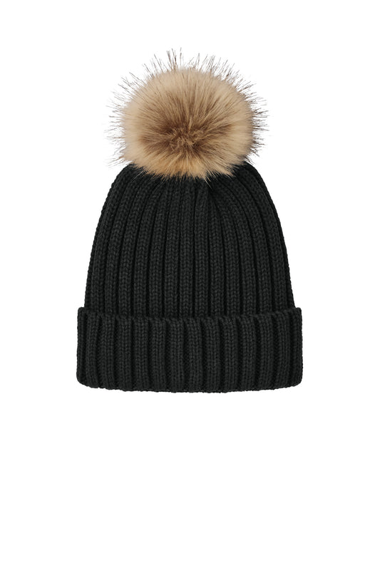 Port Authority?? Faux Fur Pom Beanie C990
