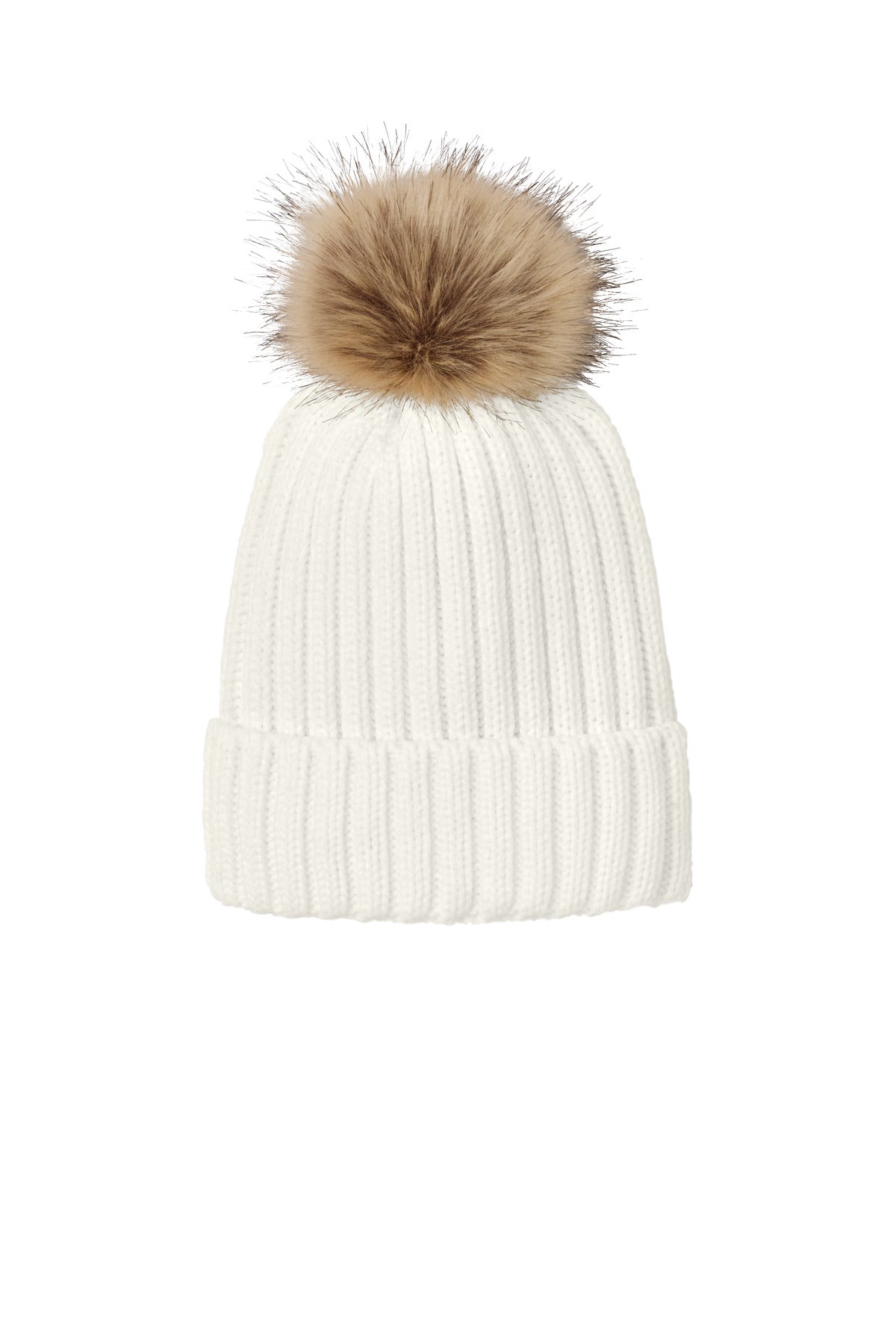 Port Authority?? Faux Fur Pom Beanie C990