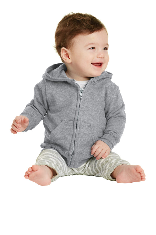 Port & Co™ Infant Core Fleece Full-Zip Hooded Sweatshirt. CAR78IZH