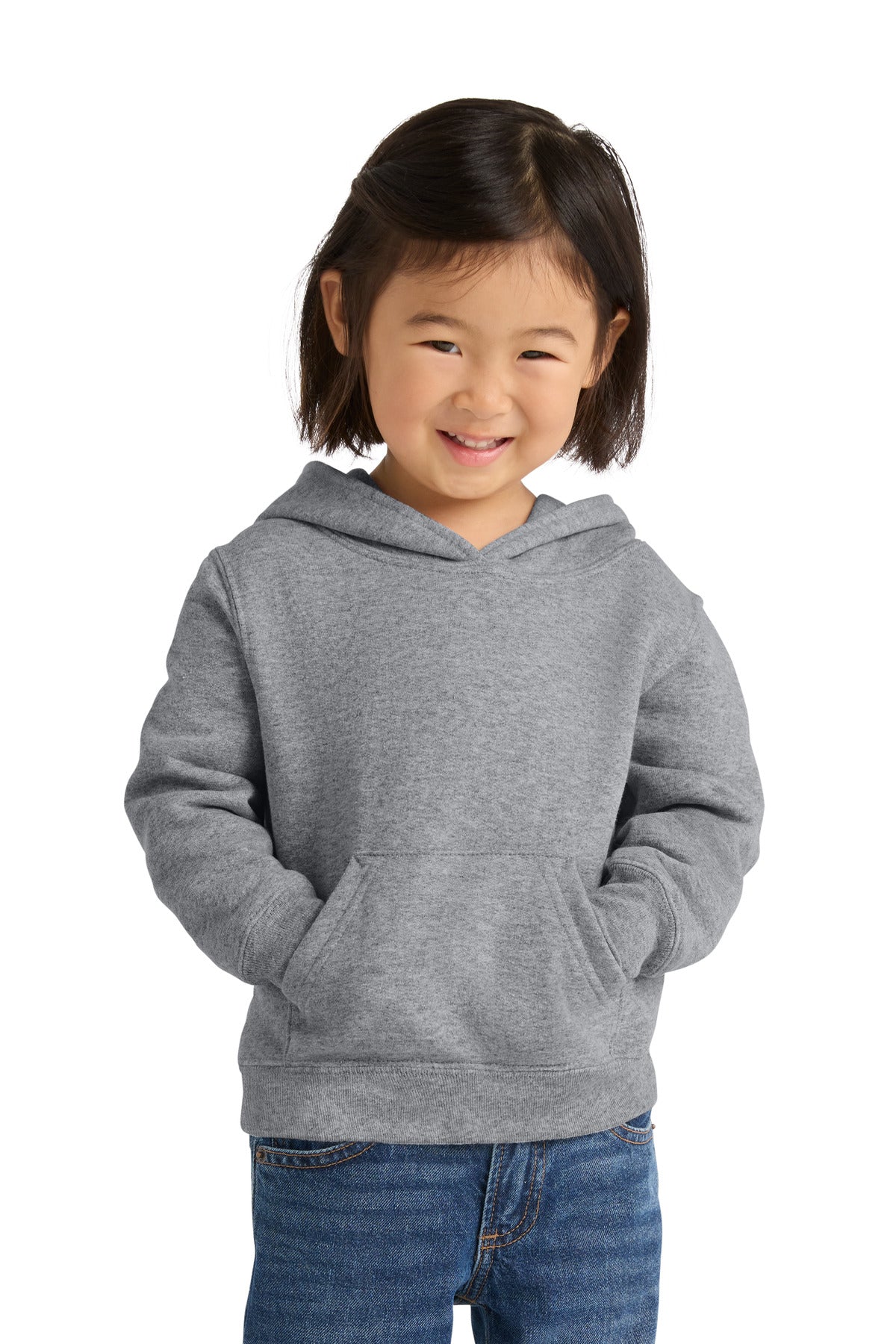 Port & Coƒ?› Toddler Core Fleece Pullover Hooded Sweatshirt. CAR78TH