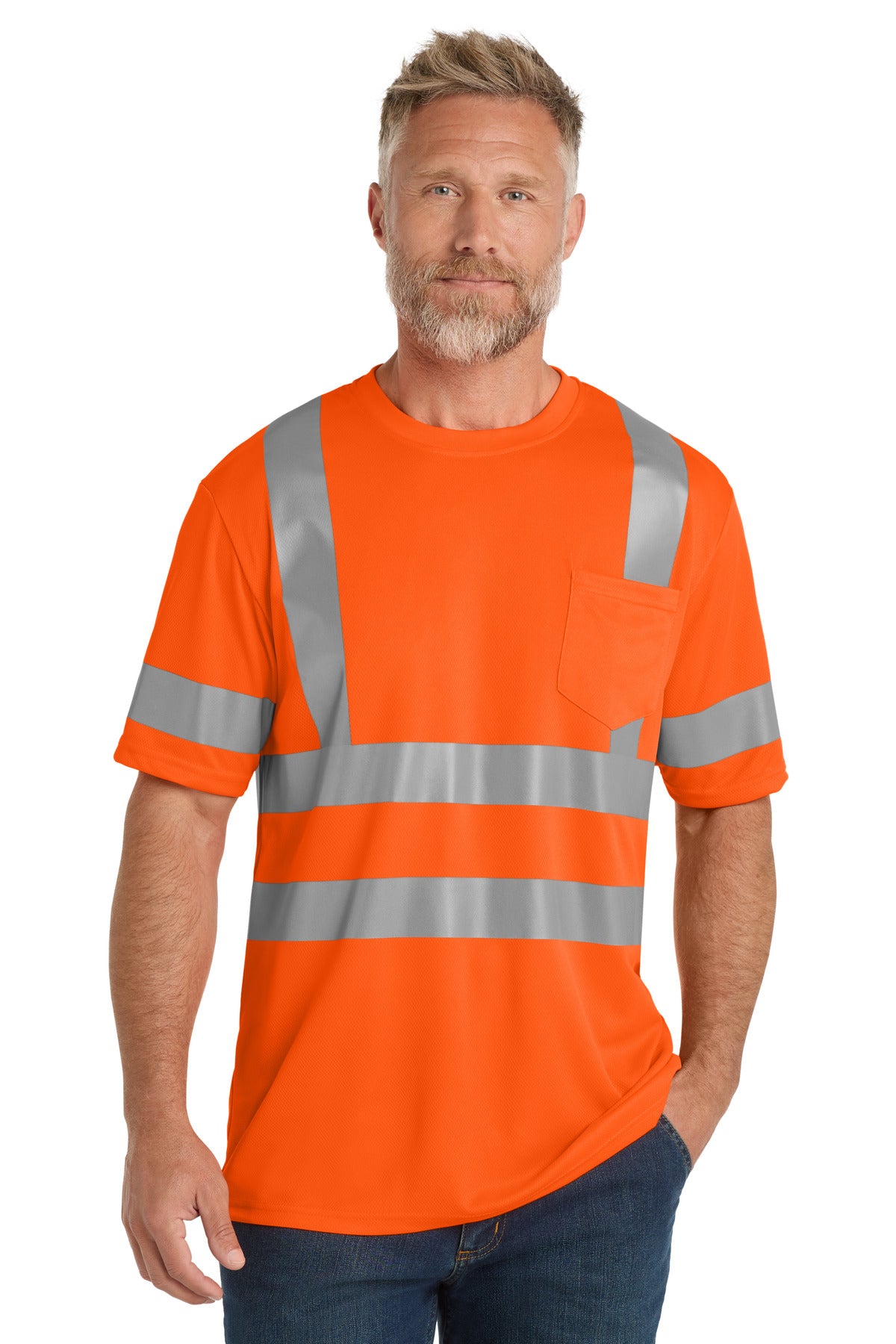 CornerStone ?? ANSI 107 Class 3 Mesh Tee. CS202