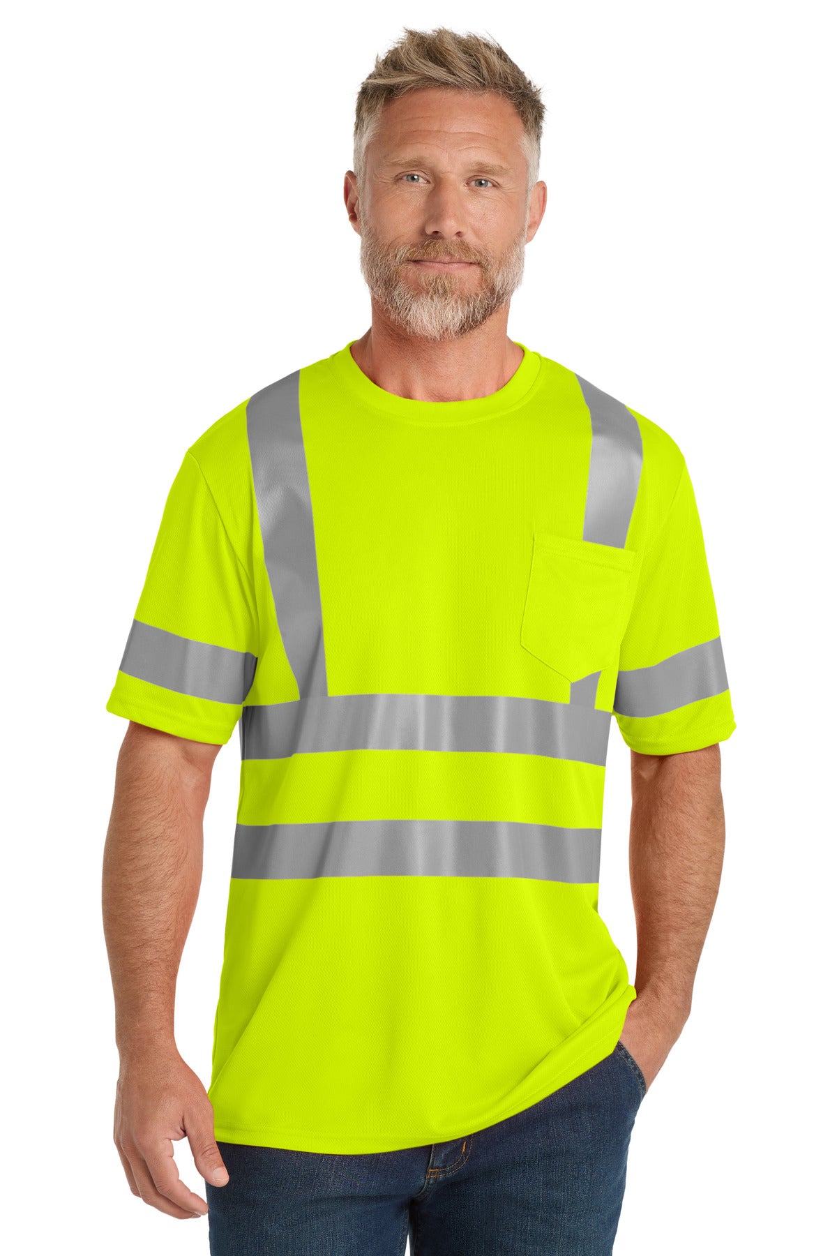 CornerStone ?? ANSI 107 Class 3 Mesh Tee. CS202