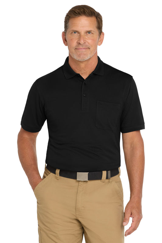 CornerStone ?? Industrial Snag-Proof Pique Pocket Polo. CS4020P